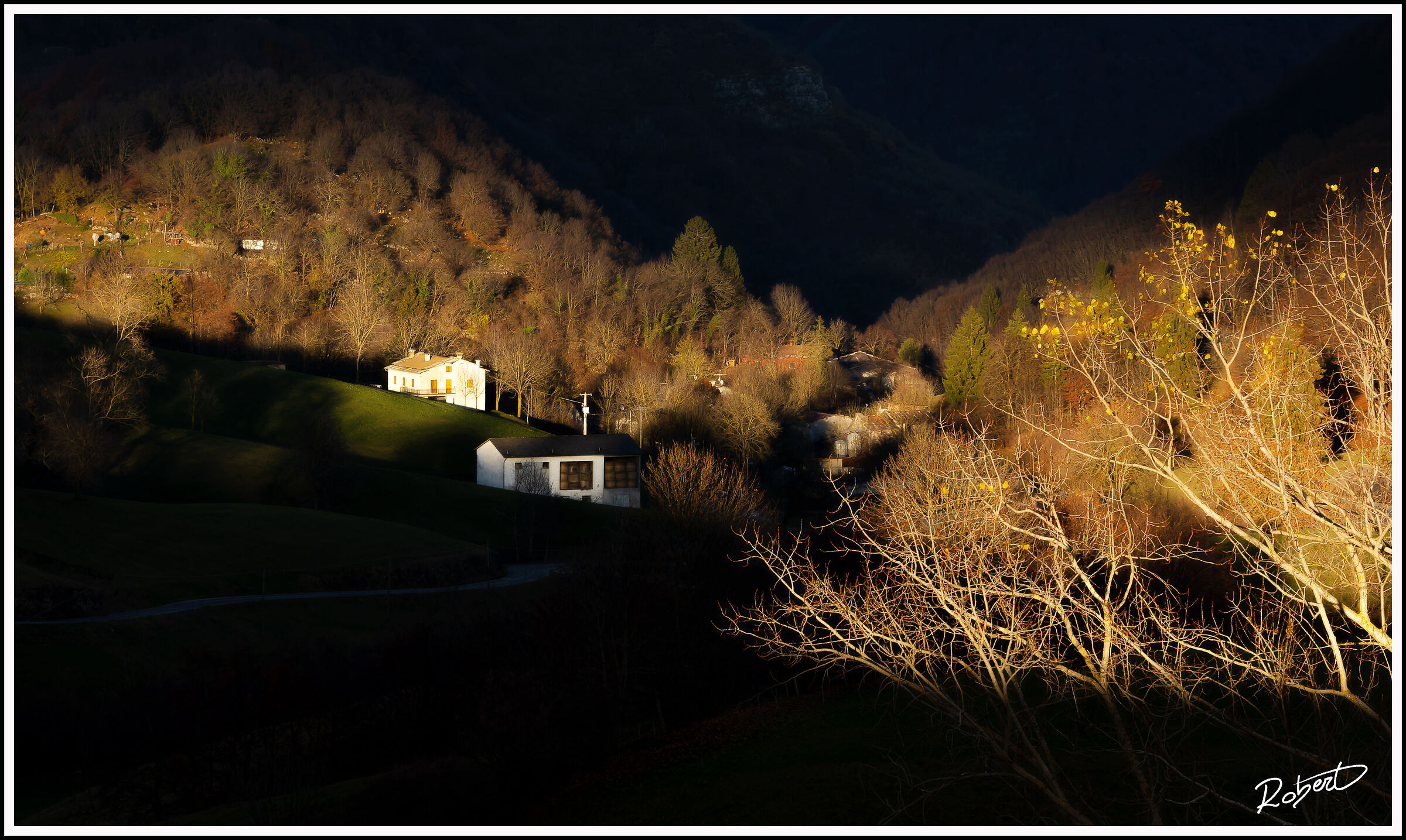 Last lights in Lessinia