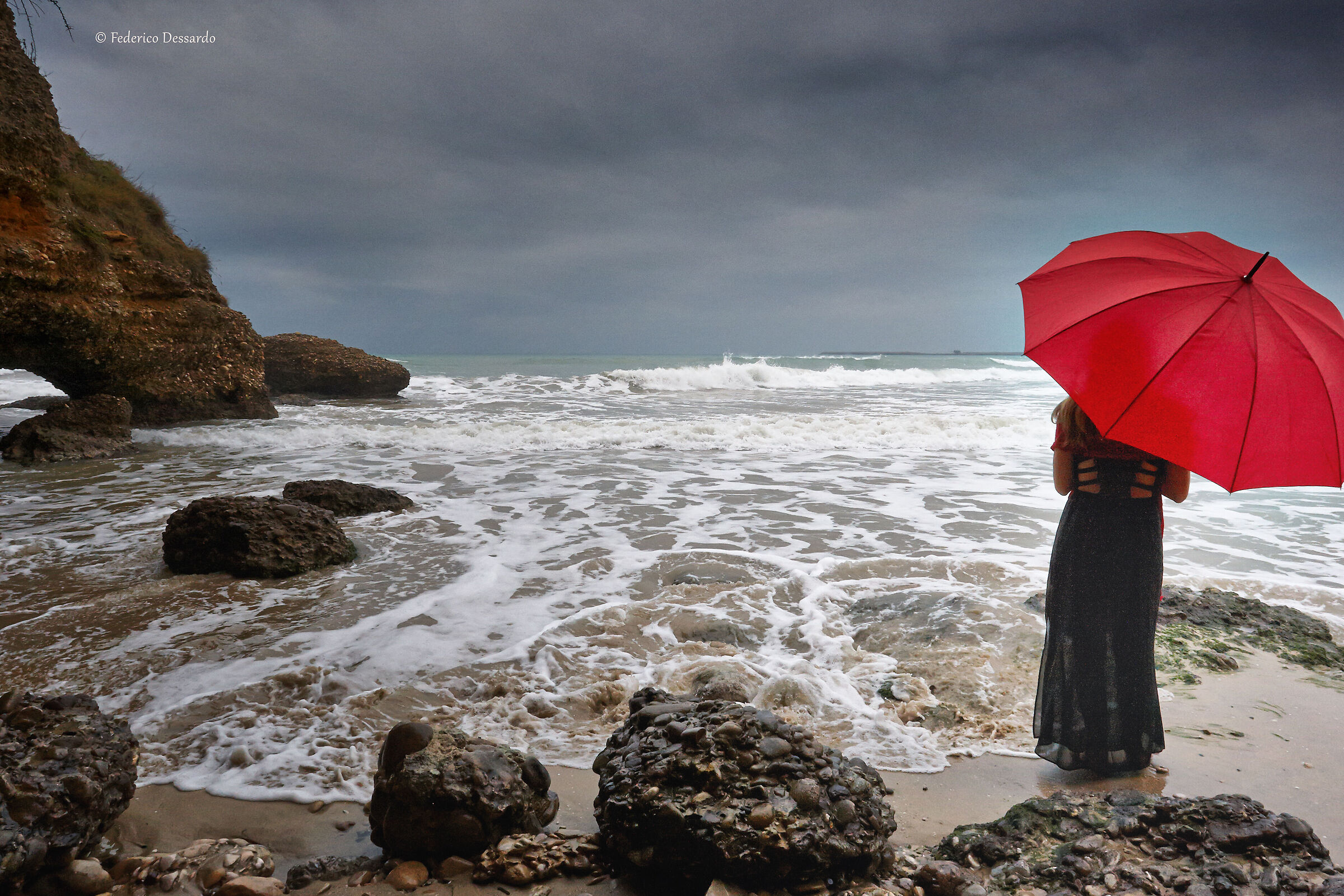 Il fascino del mare d'inverno