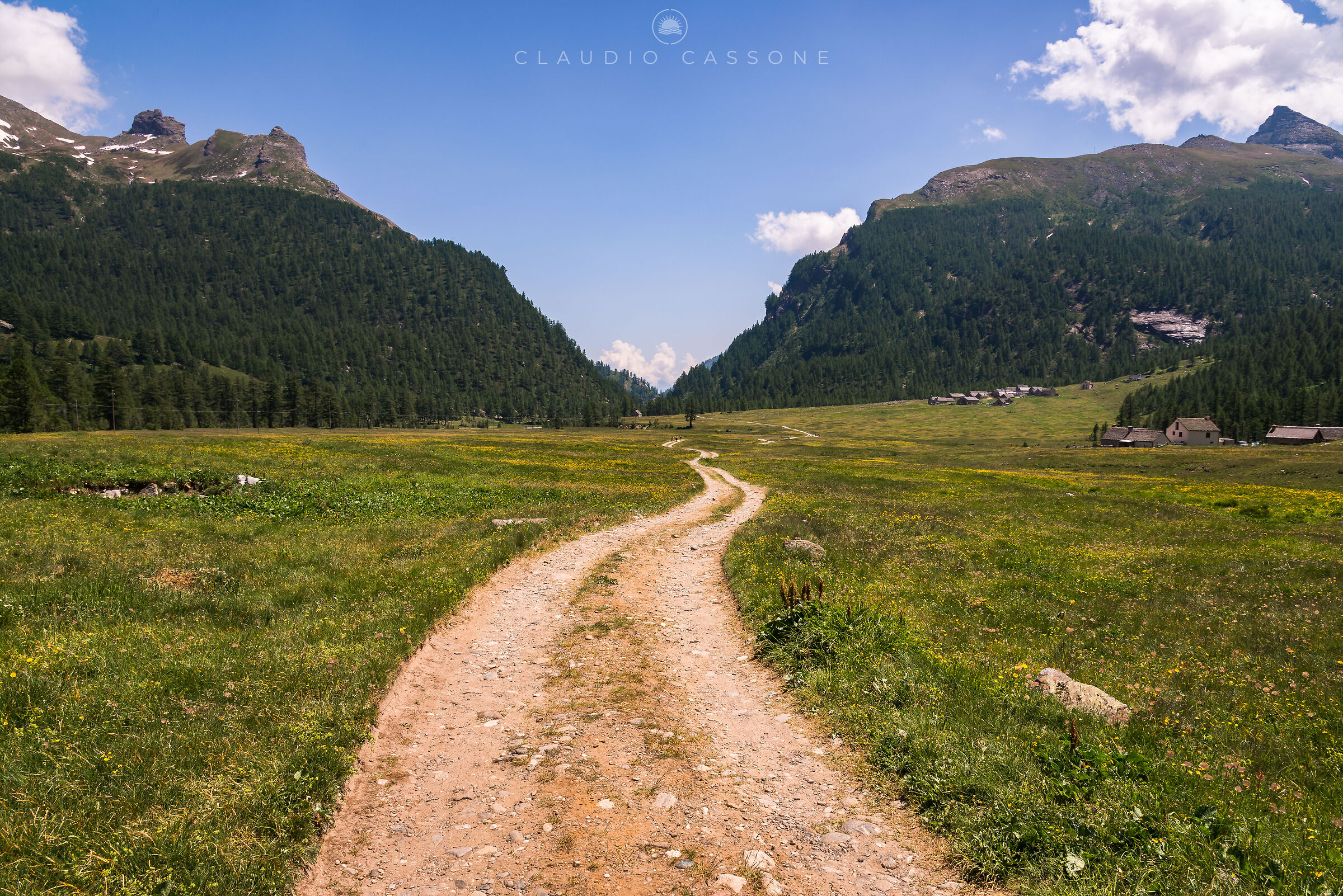La piana dell'Alpe Veglia