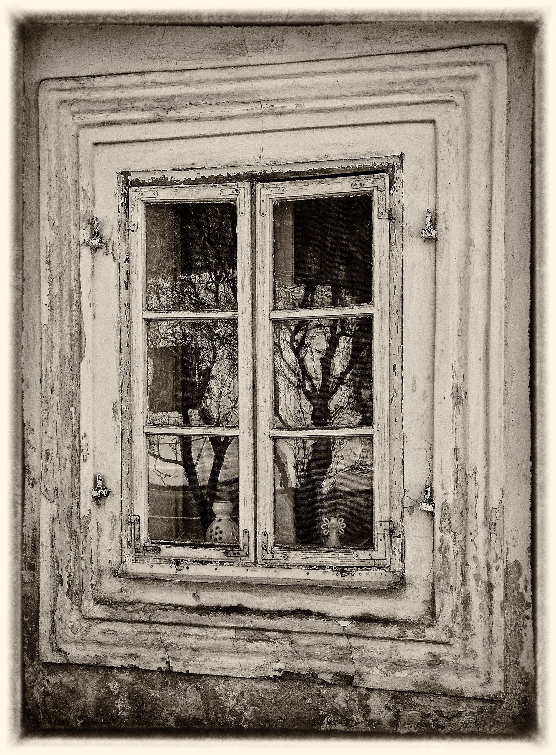 Window - black and white