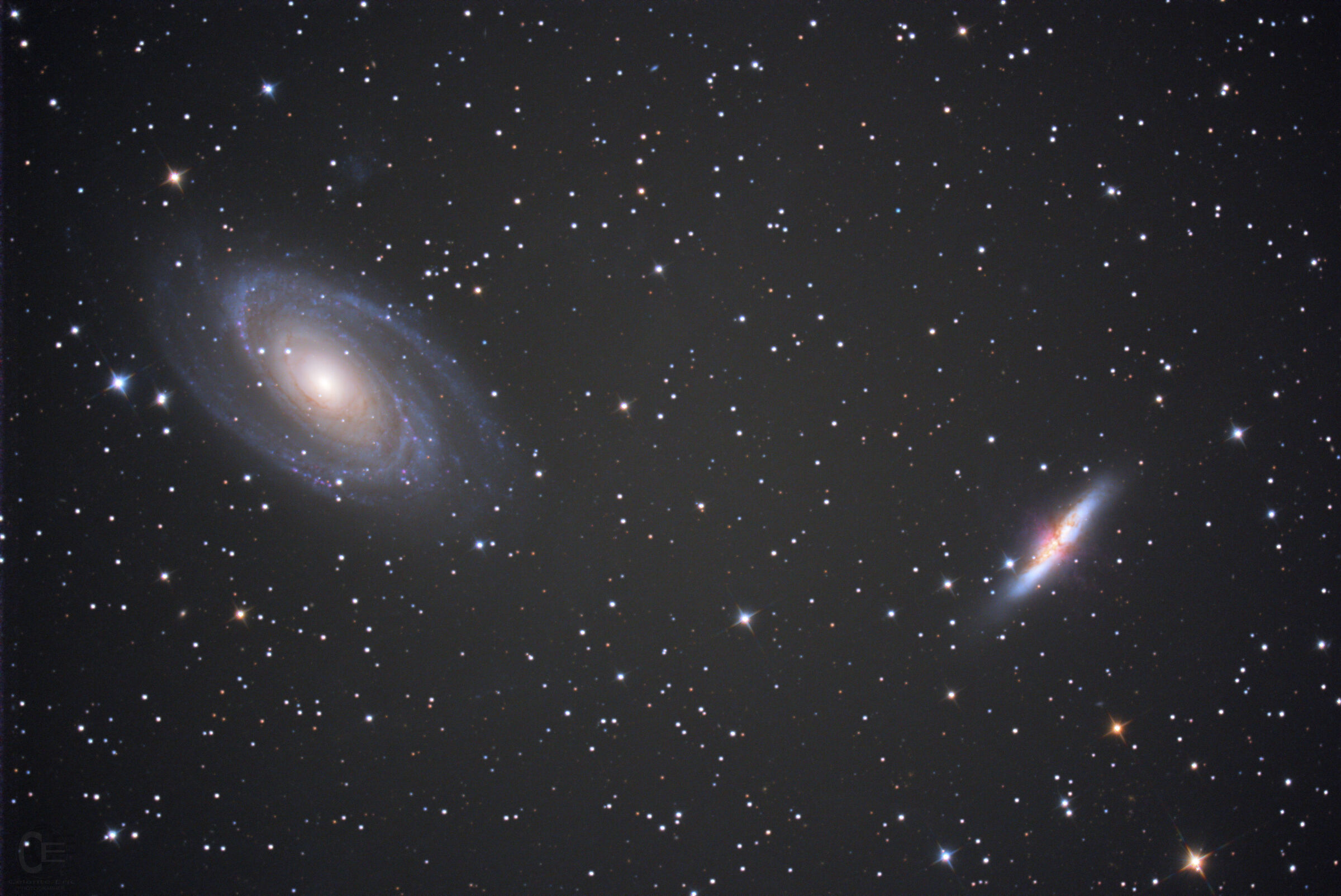 Galassia di Bode M81  Galassia Sigaro M82