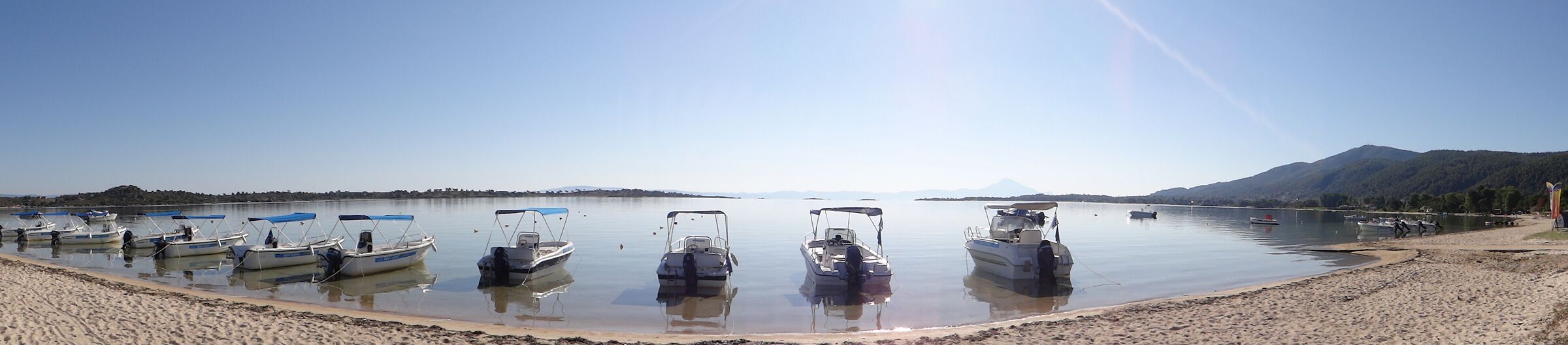Halkidiki boats