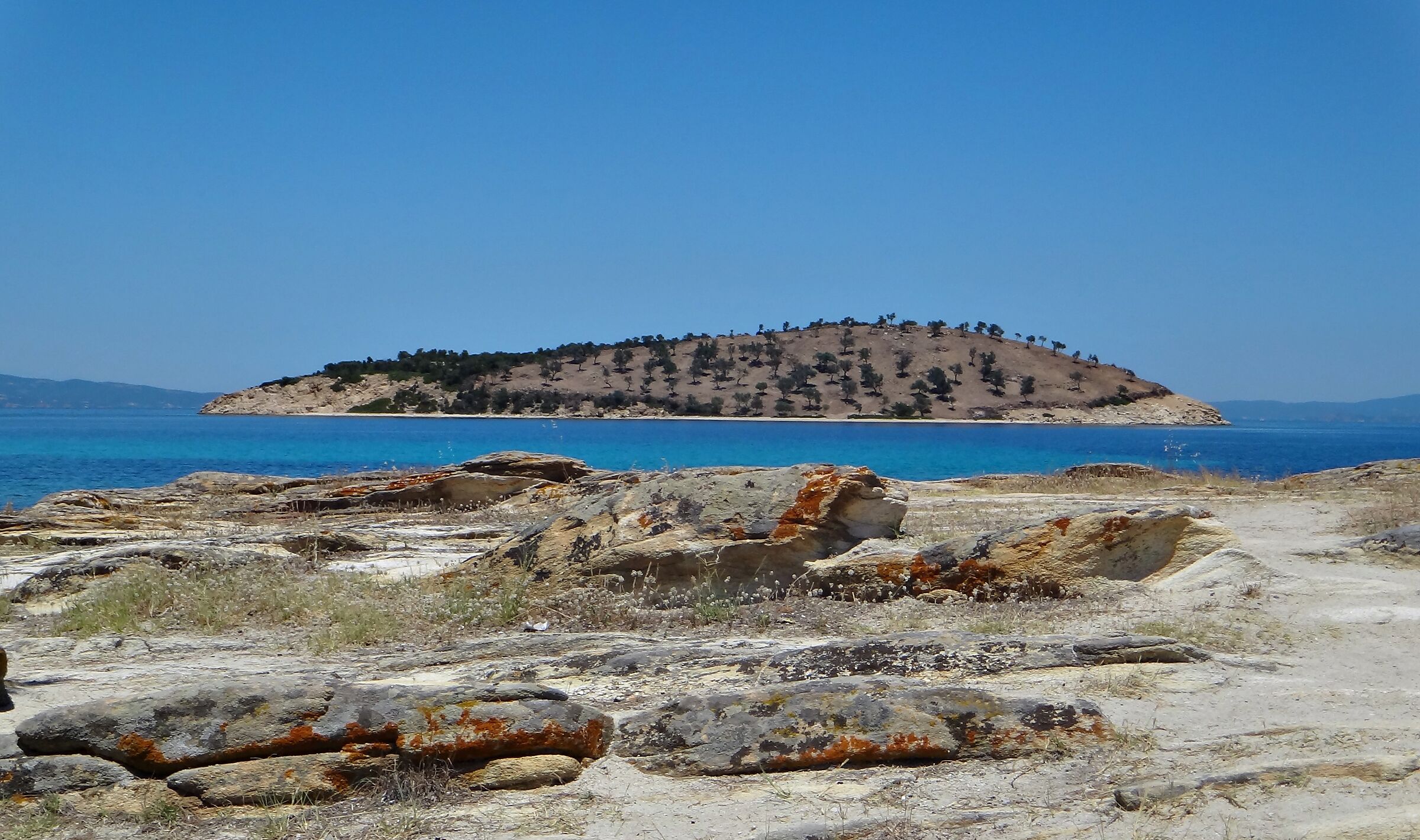 Island in Halkidiki