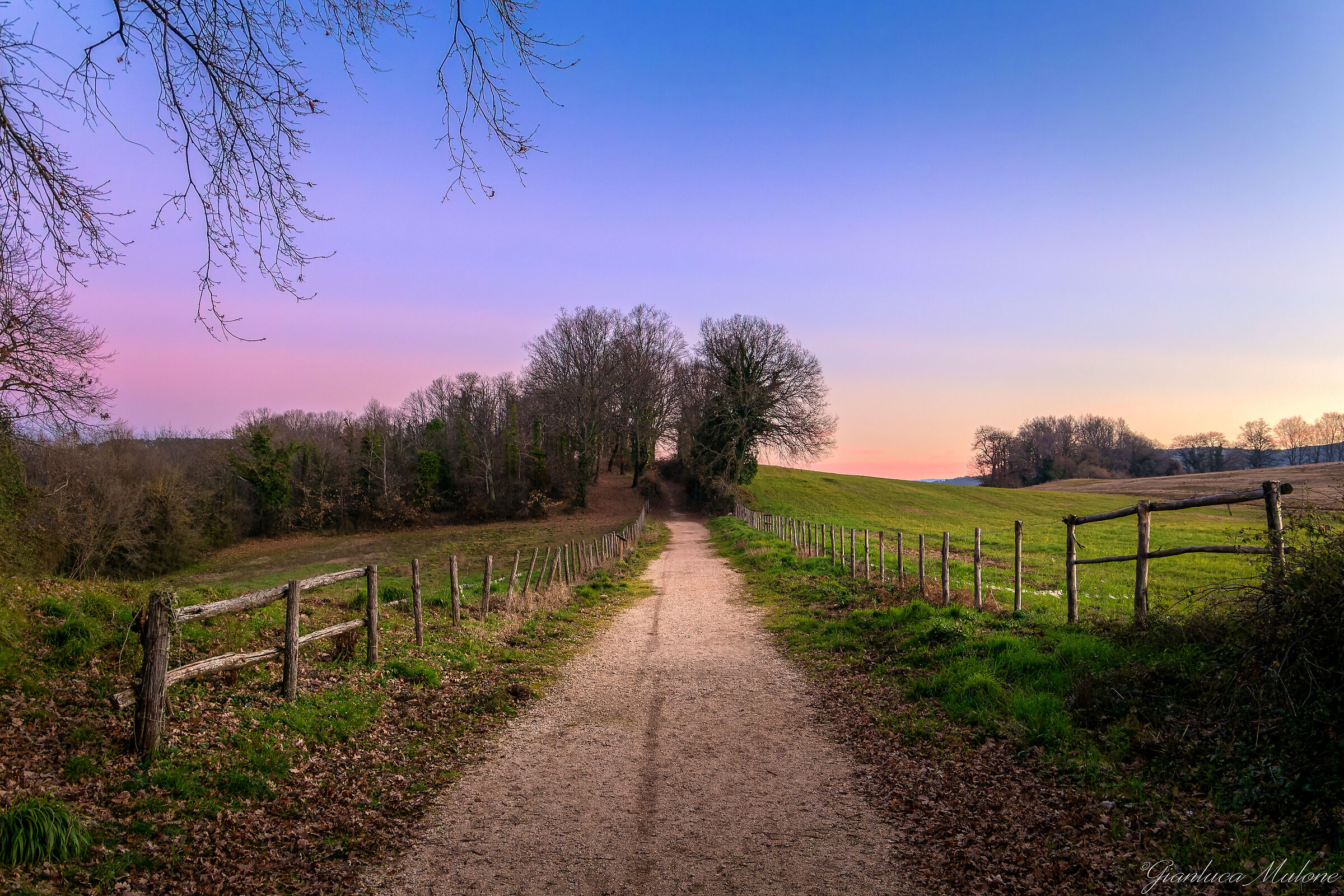 Giulianello all'alba