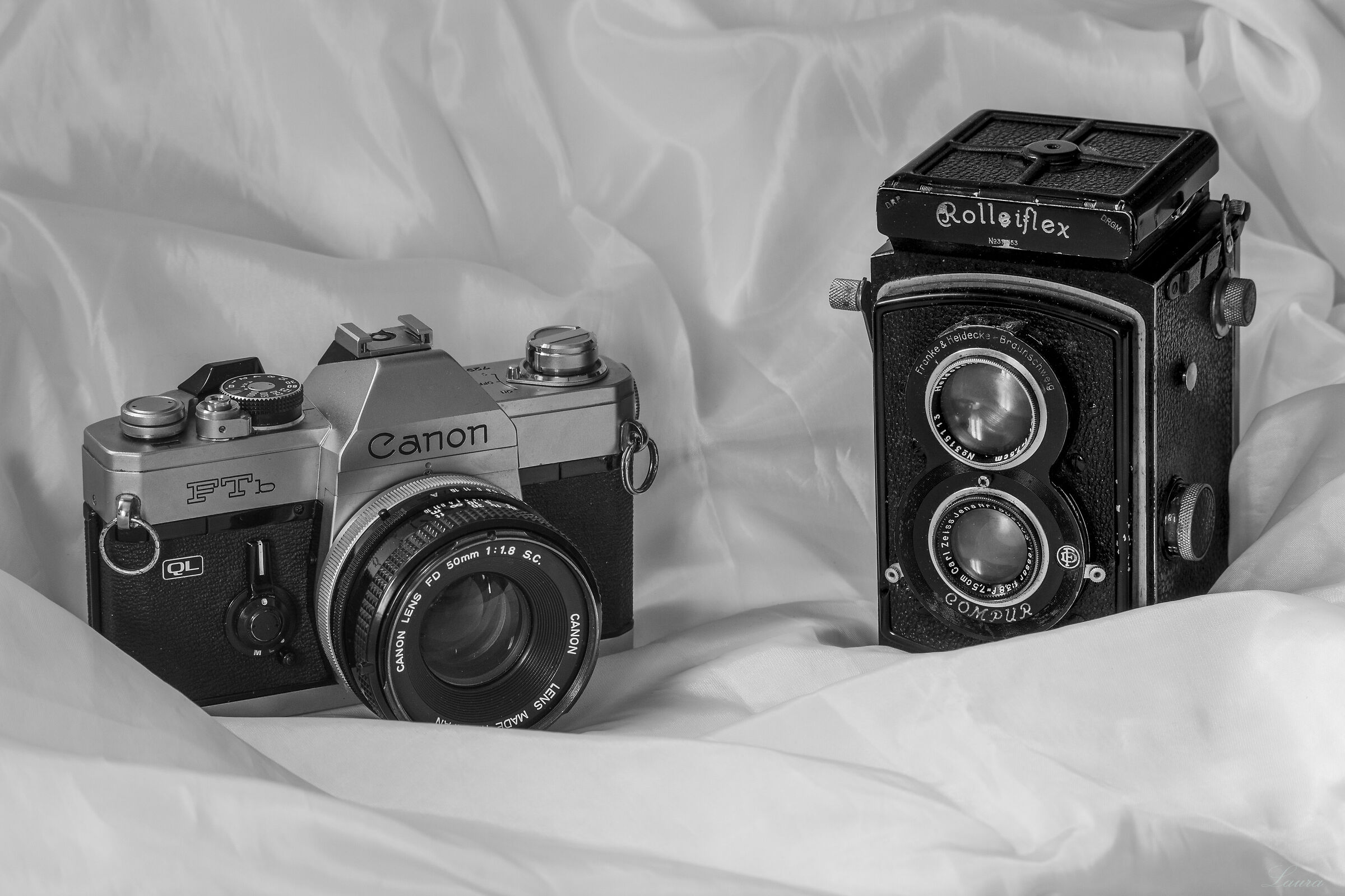 Canon & Rolleiflex