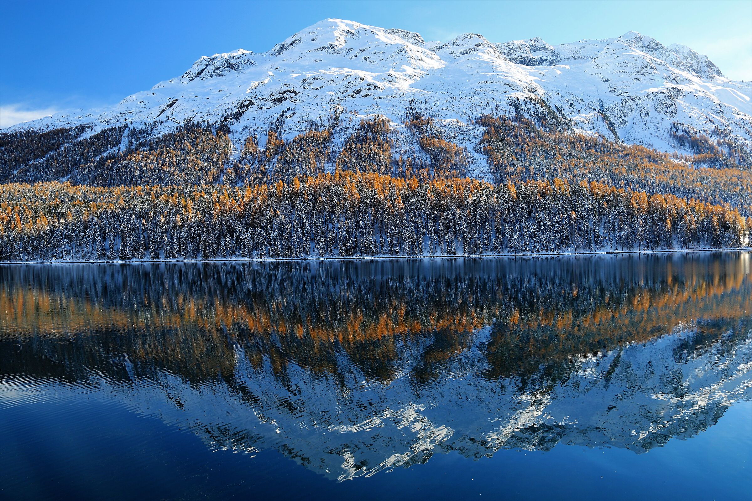 st Moritz reflections