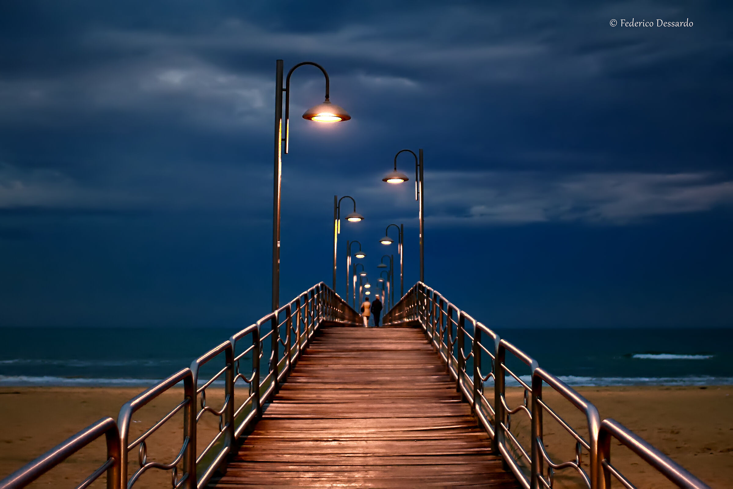 Il pontile di Vasto marina