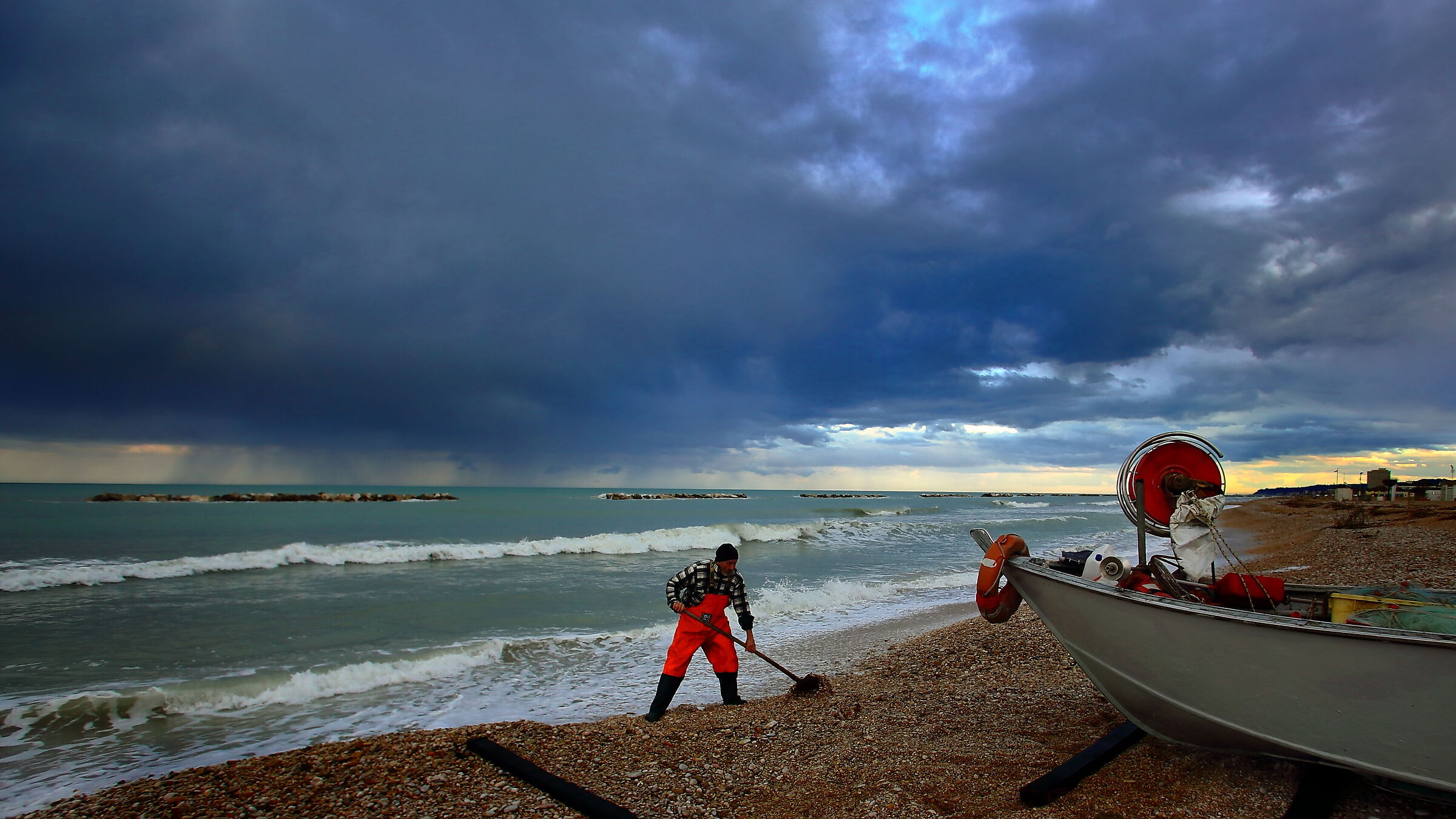 first moments of fishing