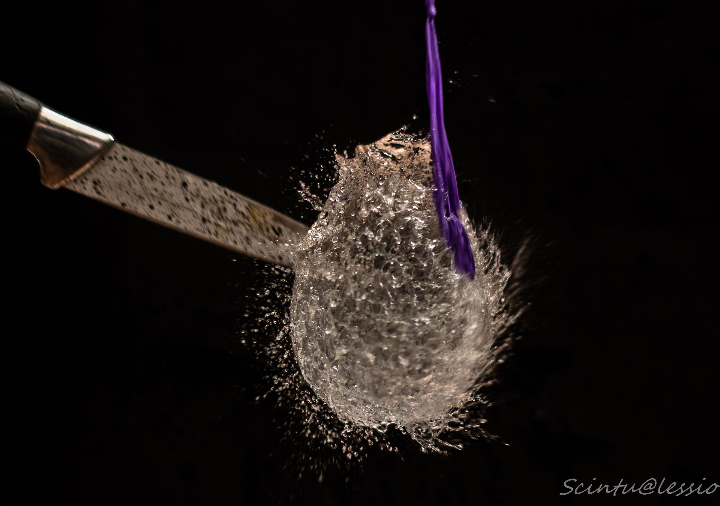 Solito palloncino pieno d'acqua...