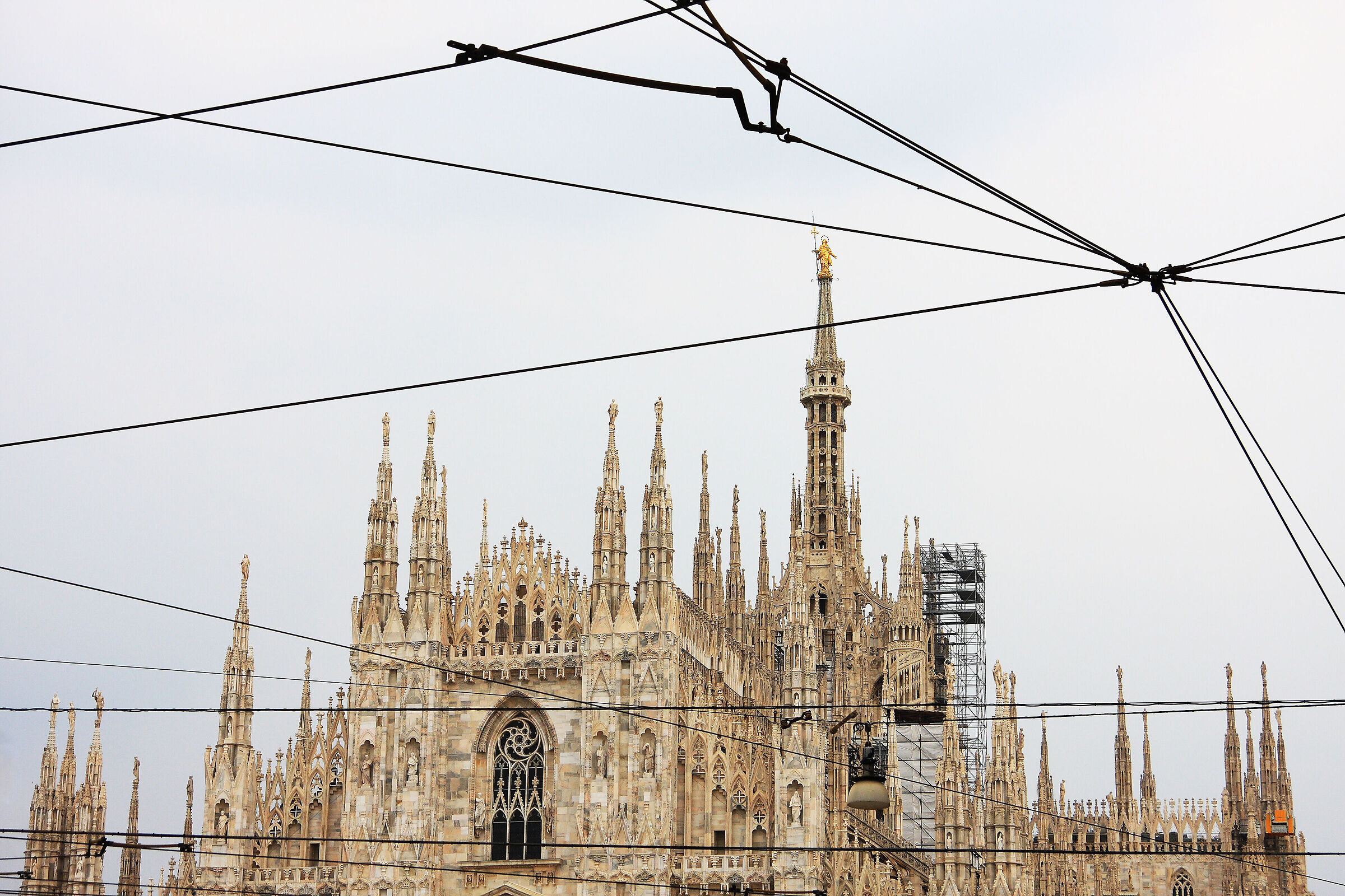 Il Duomo in gabbia