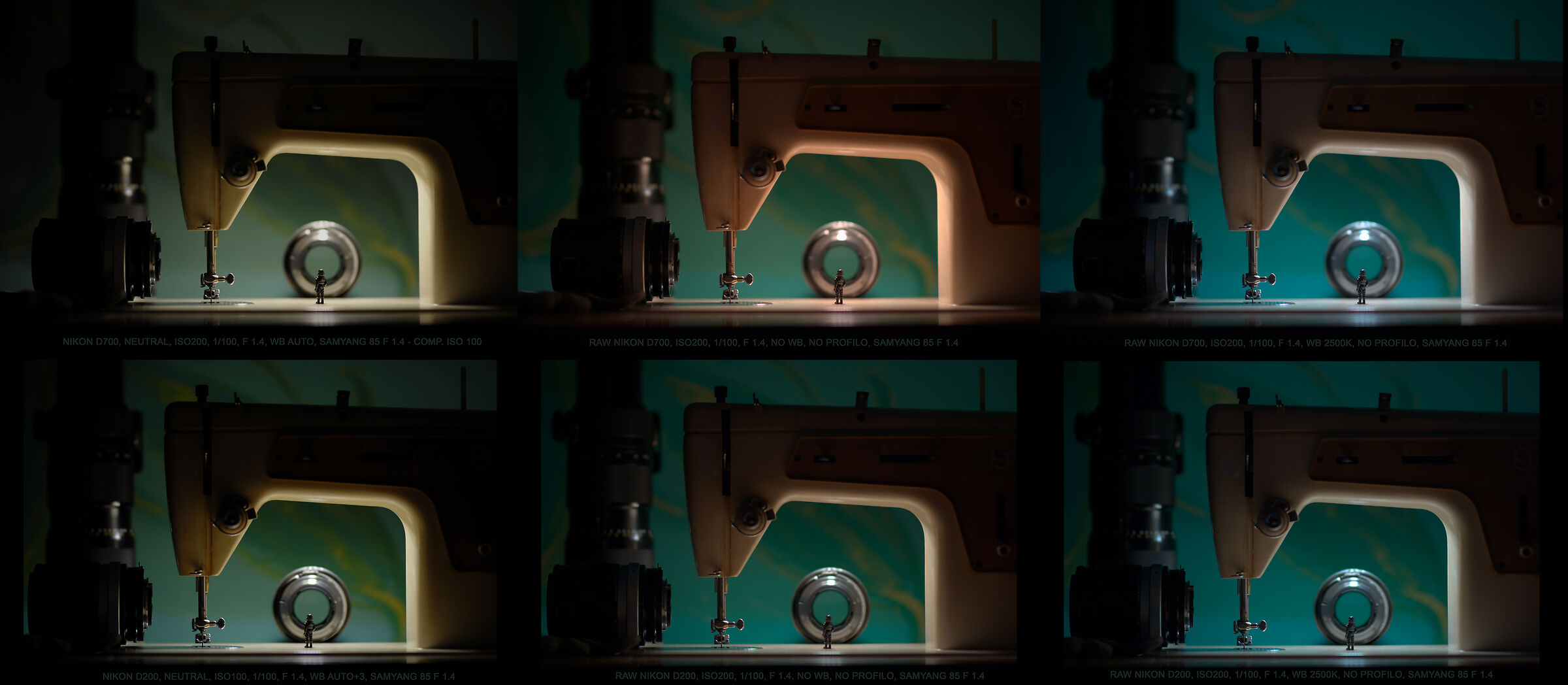 colore nikon d200 d700