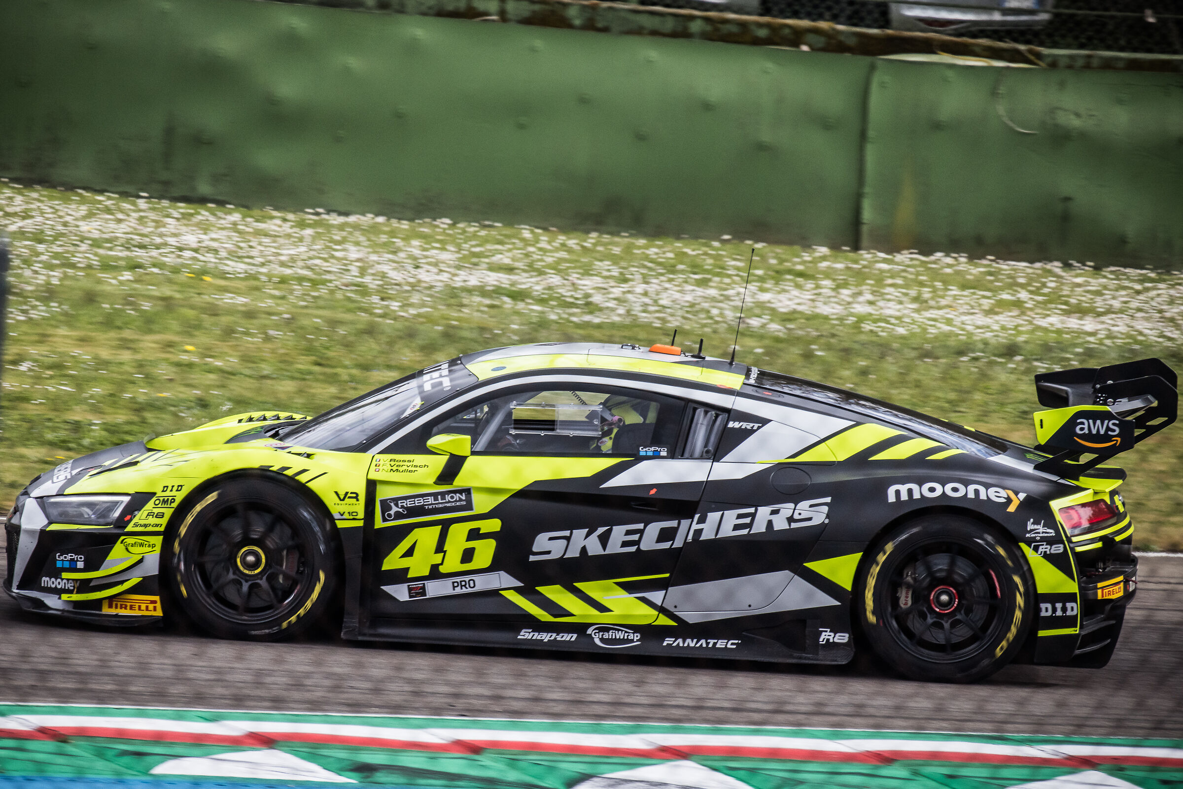 Valentino Rossi debutta in GT World Challenge Europe