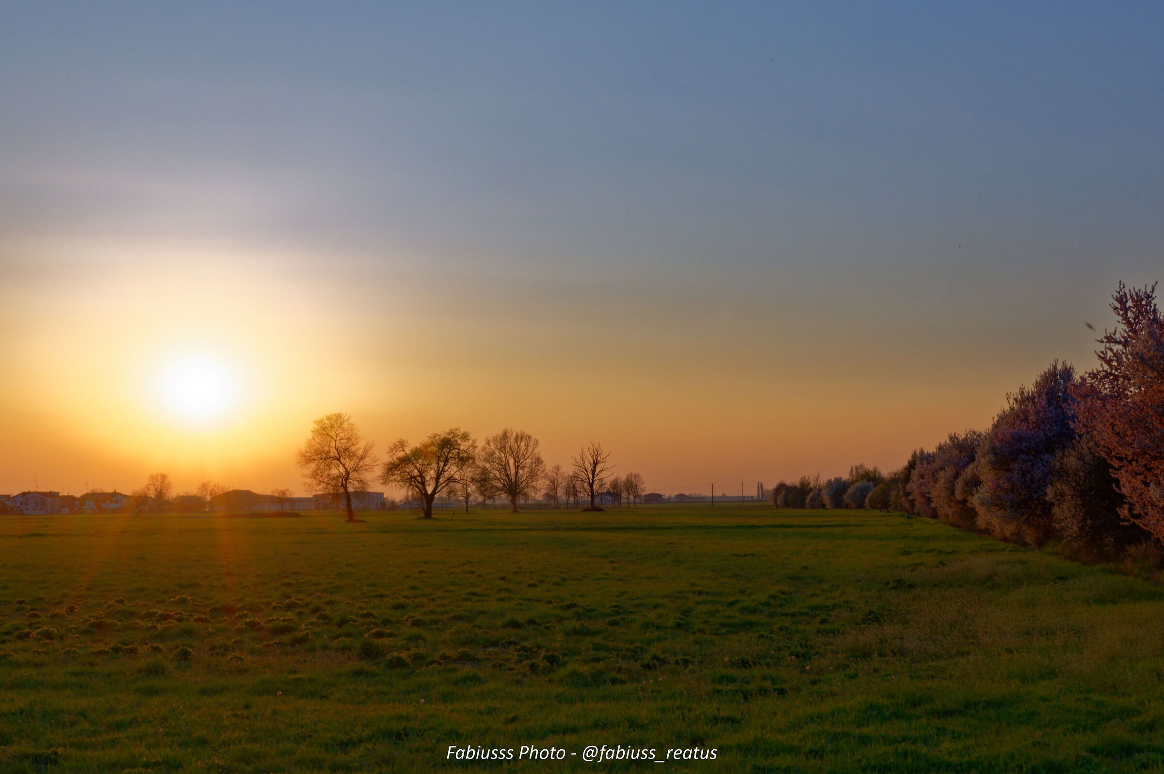 Tramonto primaverile