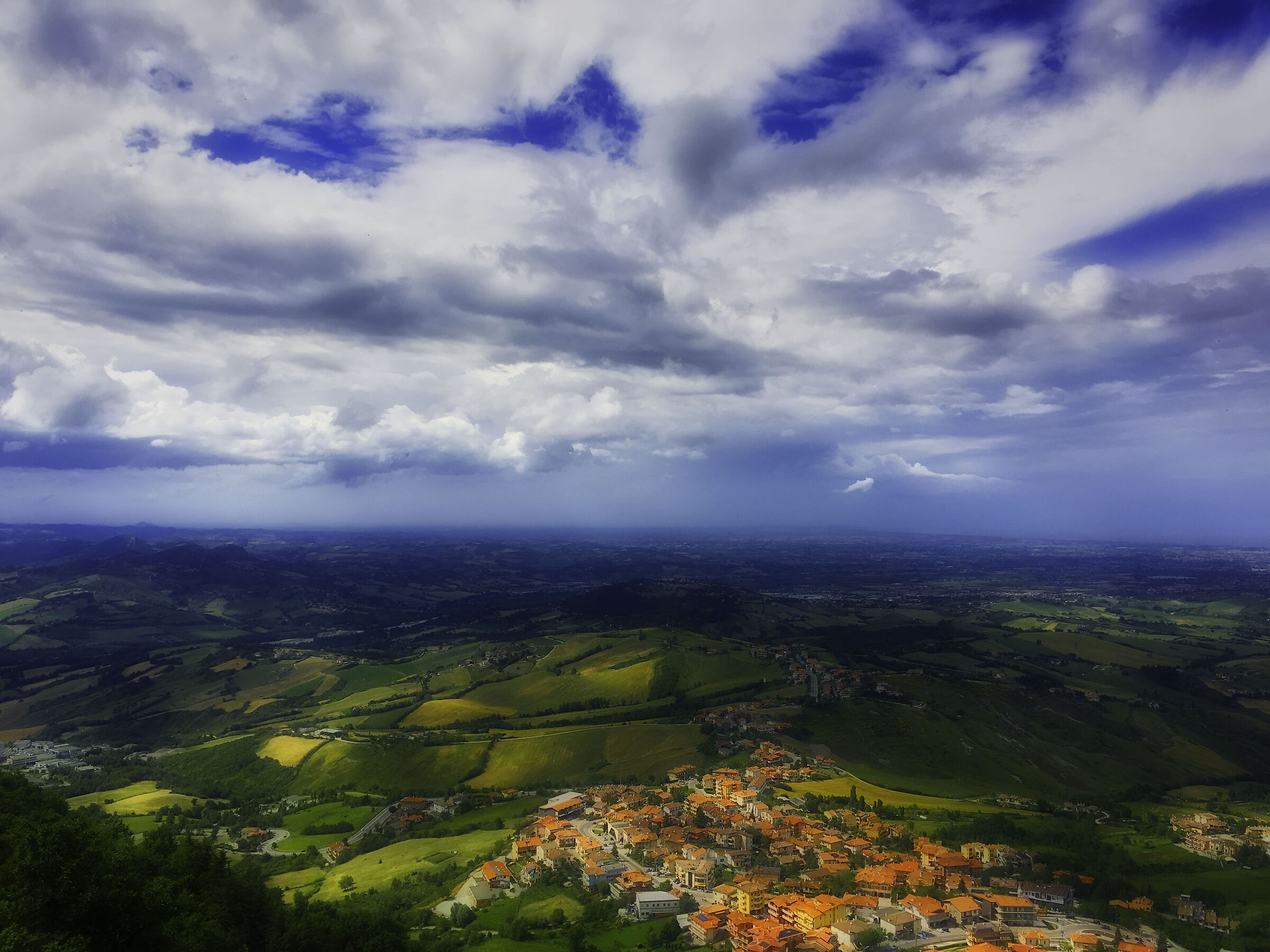 Countryside and village