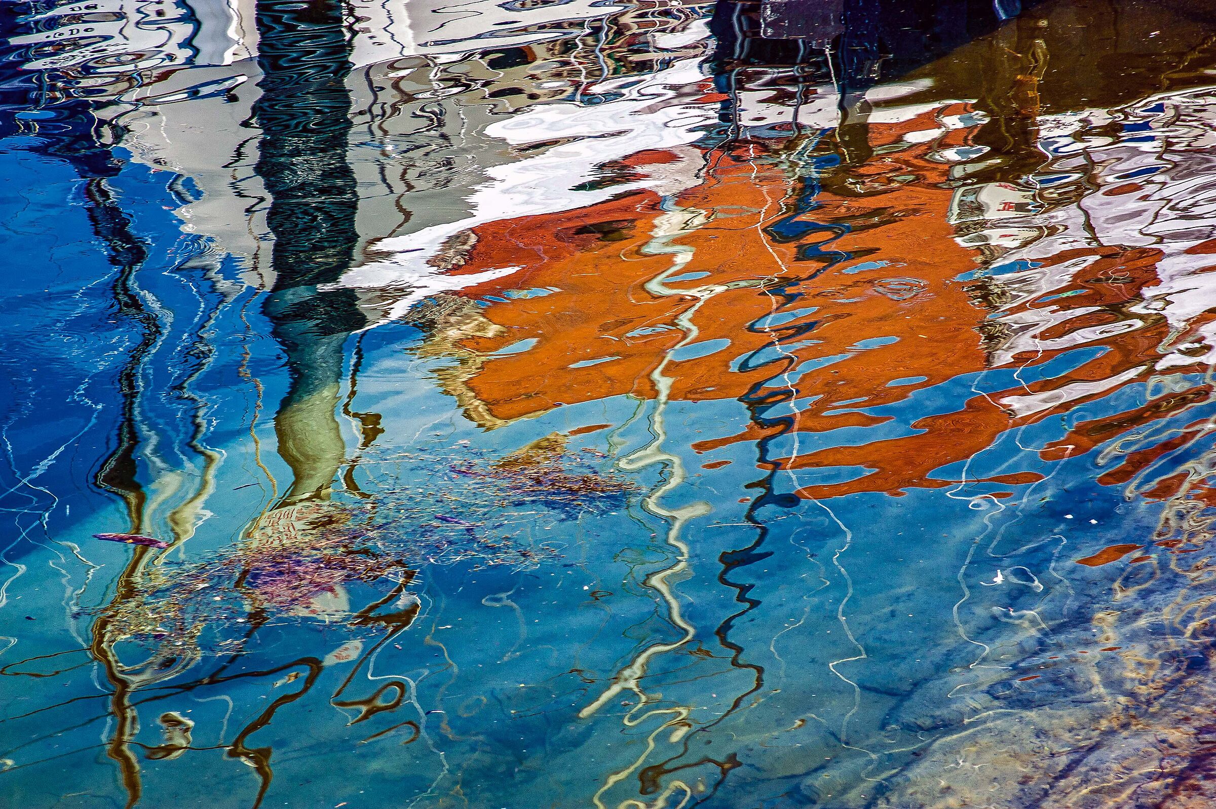 reflections on the lake