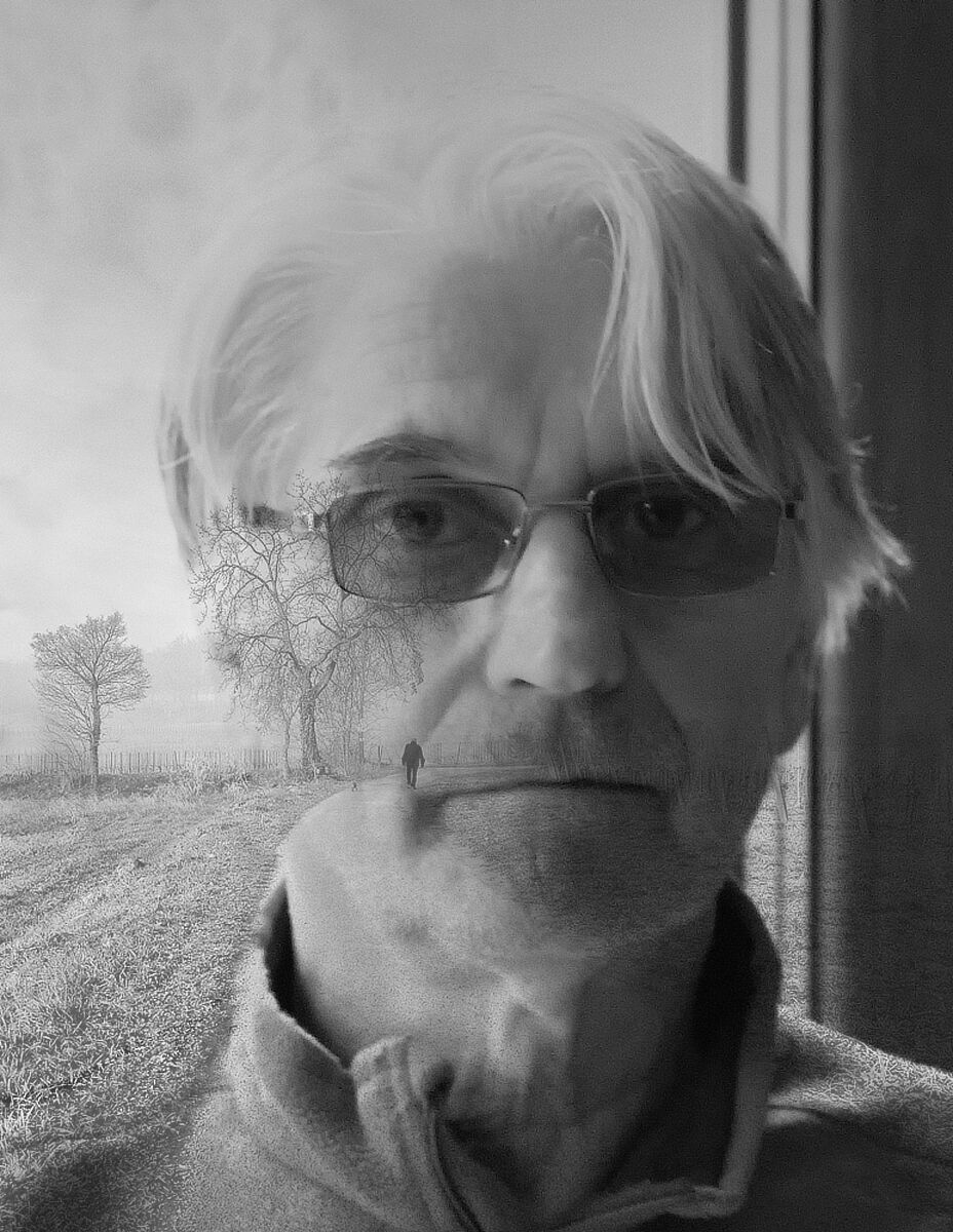 Autoritratto con punto di svolta