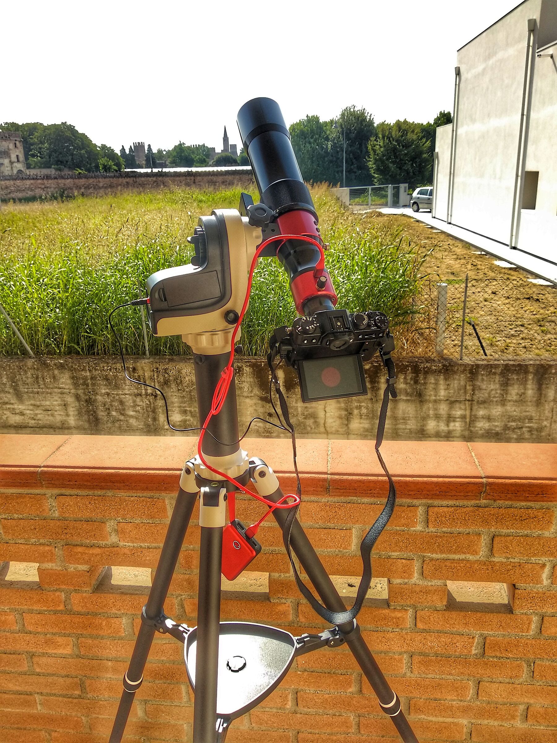 Il mio setup per foto solari in H-alpha