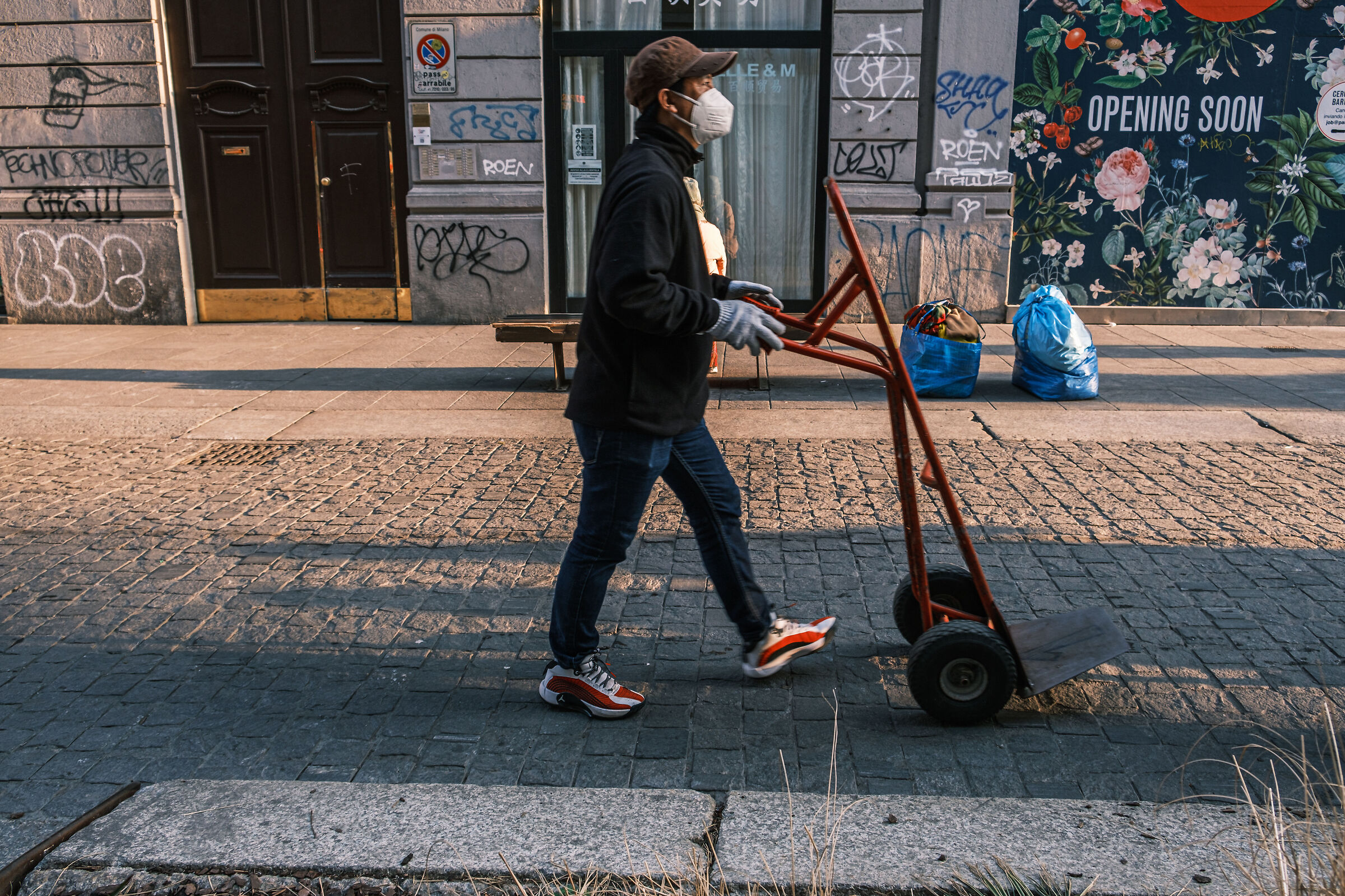 Street Milan Chinatown