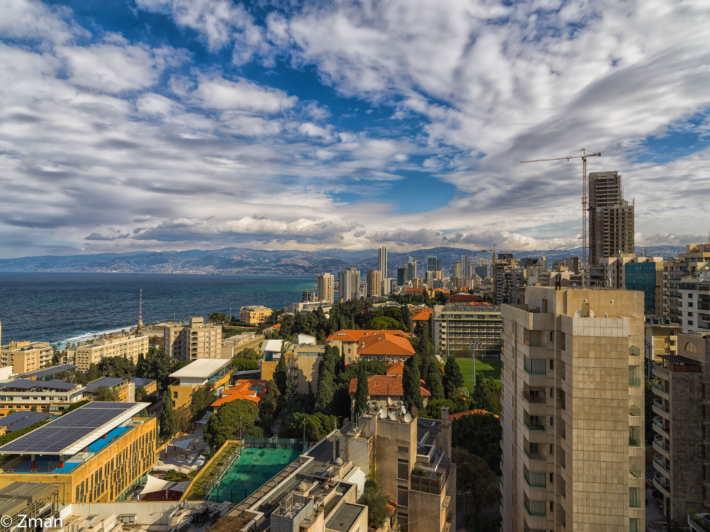 Beirut dal nostro balcone