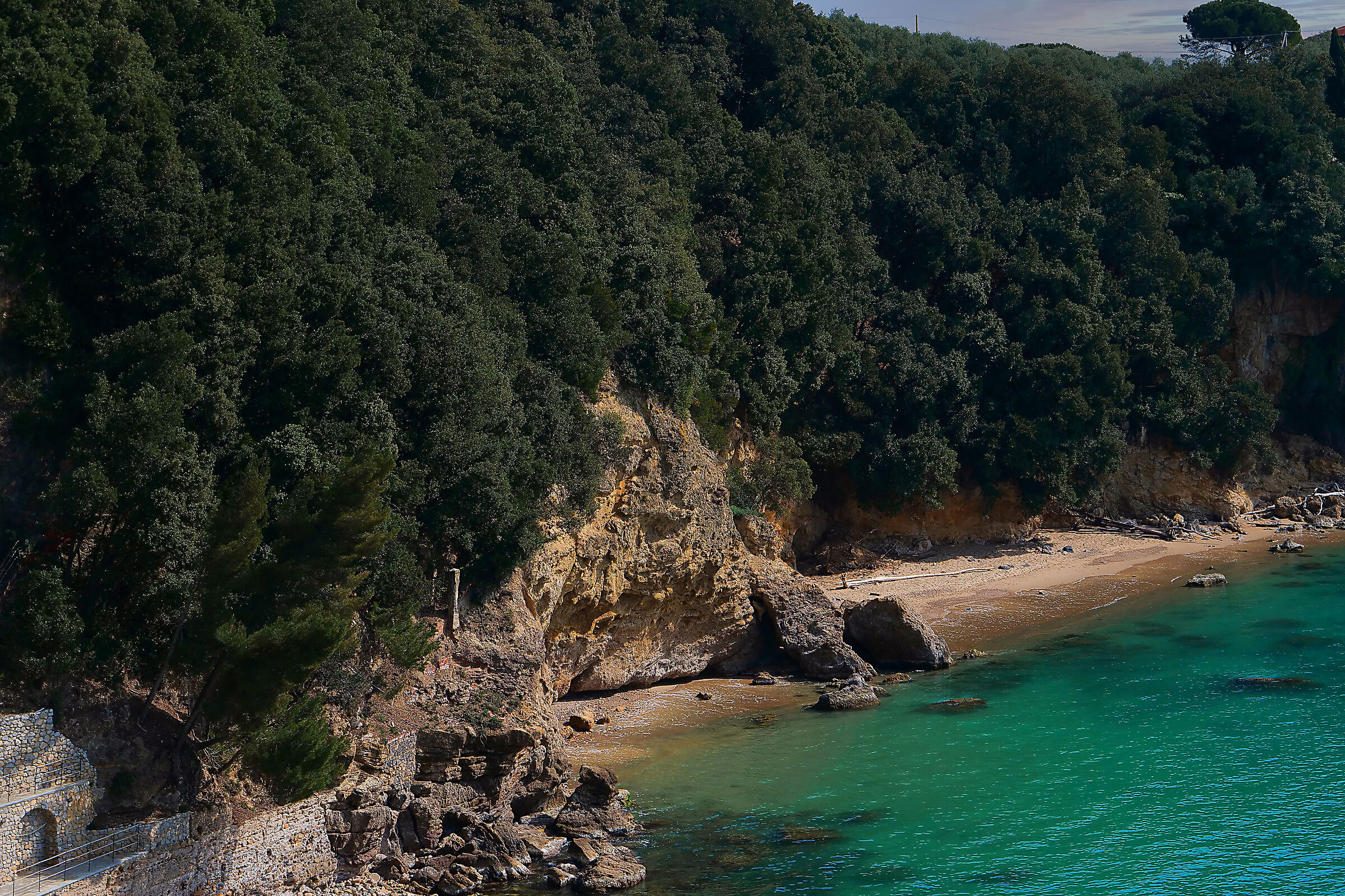 Hidden beach