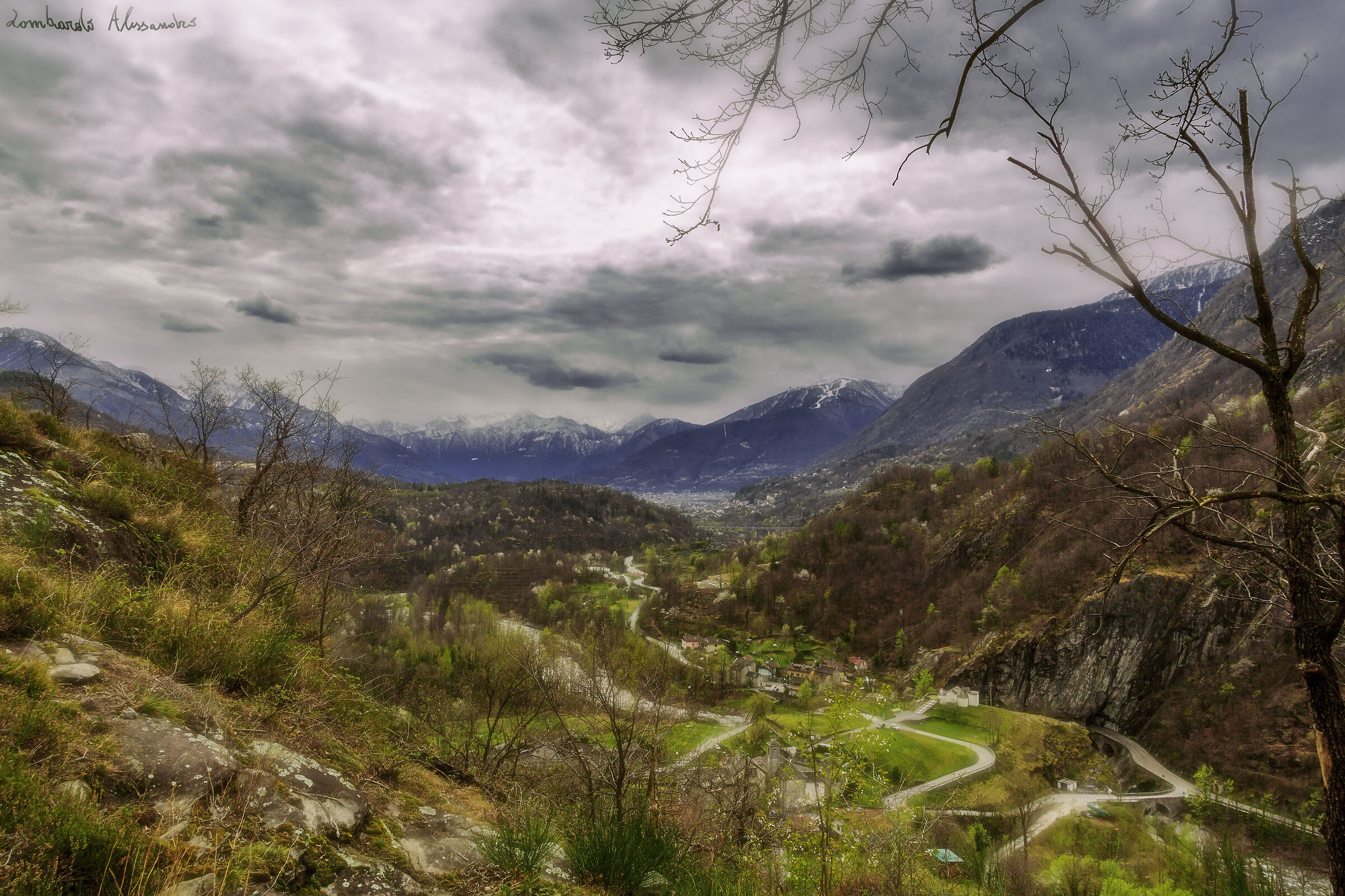 Vista sull'Ossola da Pontemaglio