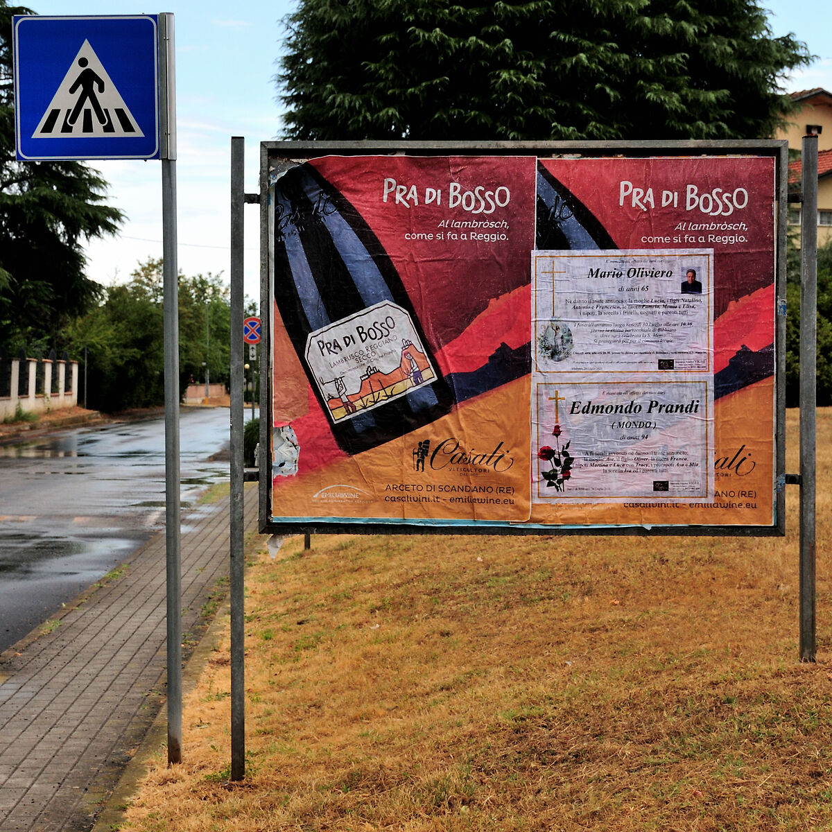 Lambrusco e defunti.