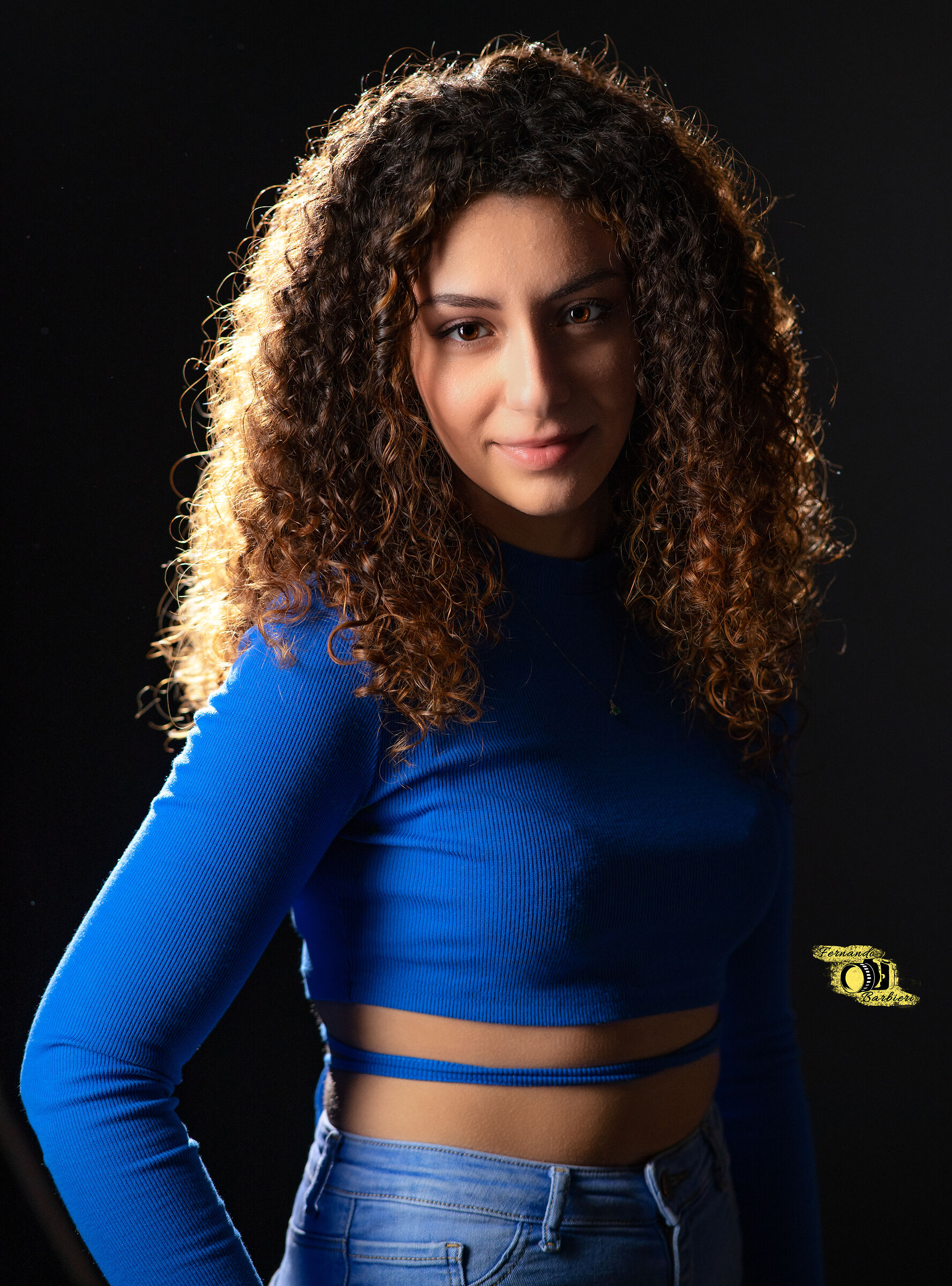 Ritratto in sala di posa