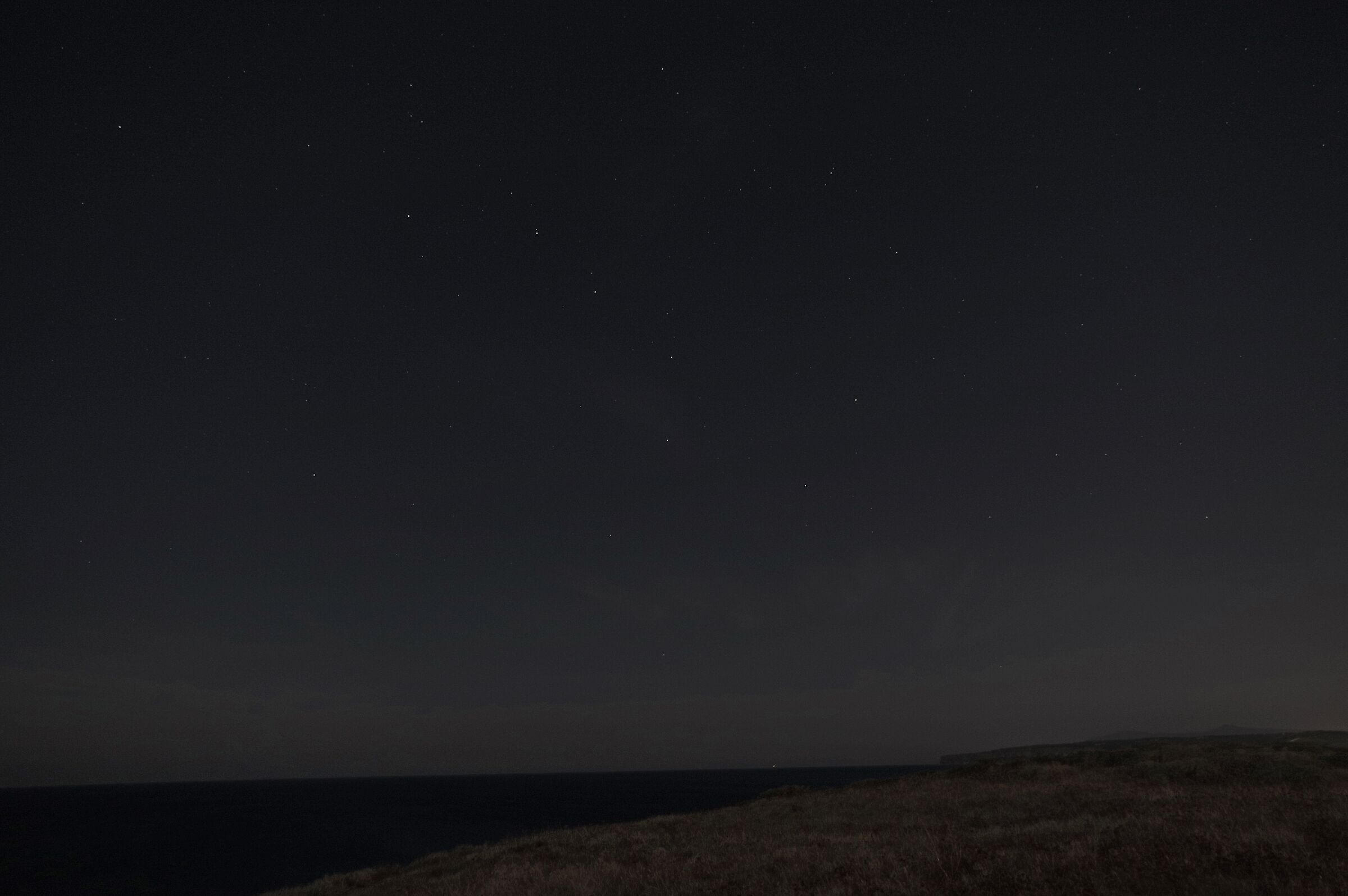 The Big Dipper on the sea