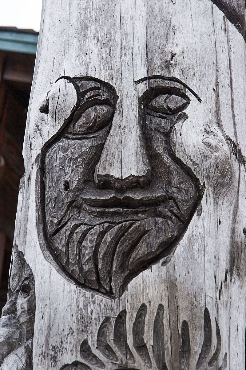 le sculture  Sauris di sopra