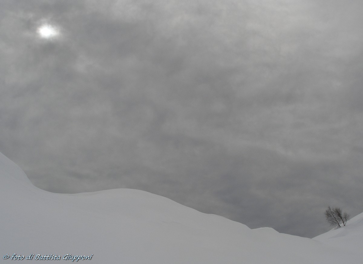 Ski touring on Orobie