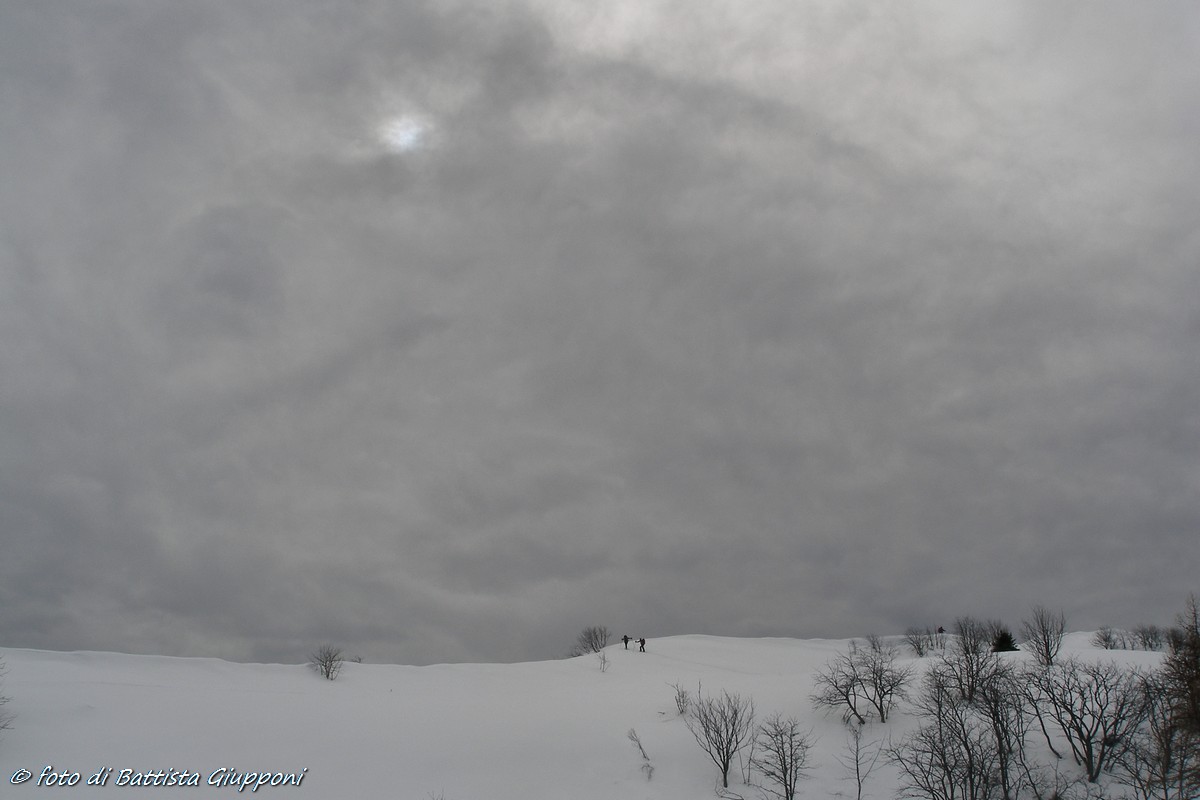 Ski touring on Orobie