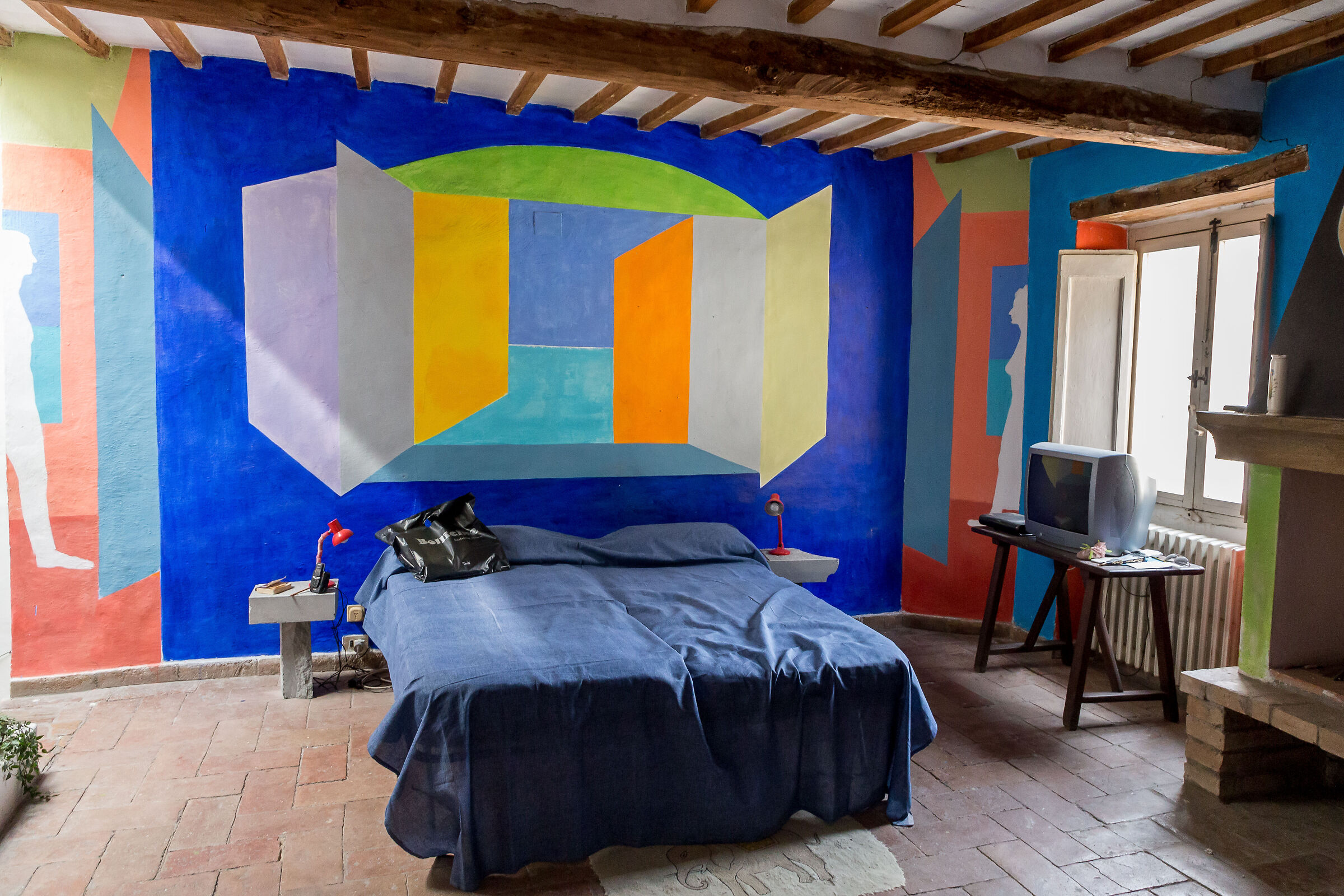 todi. la casa dipinta