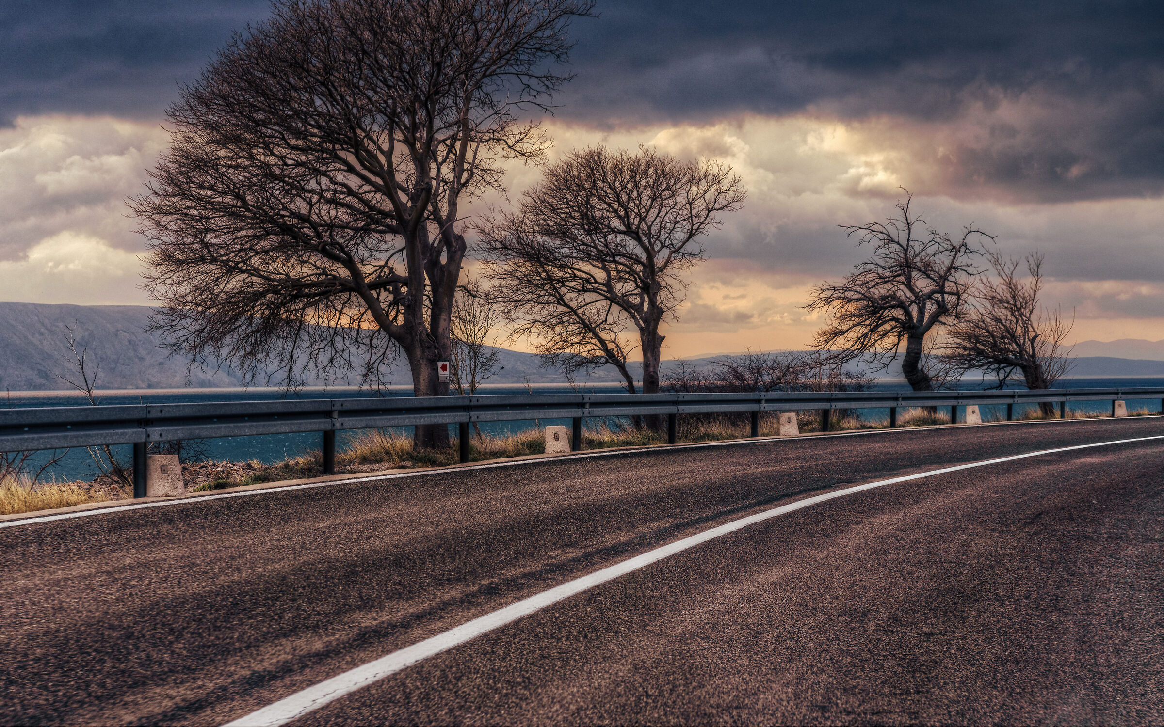 Behind the curve