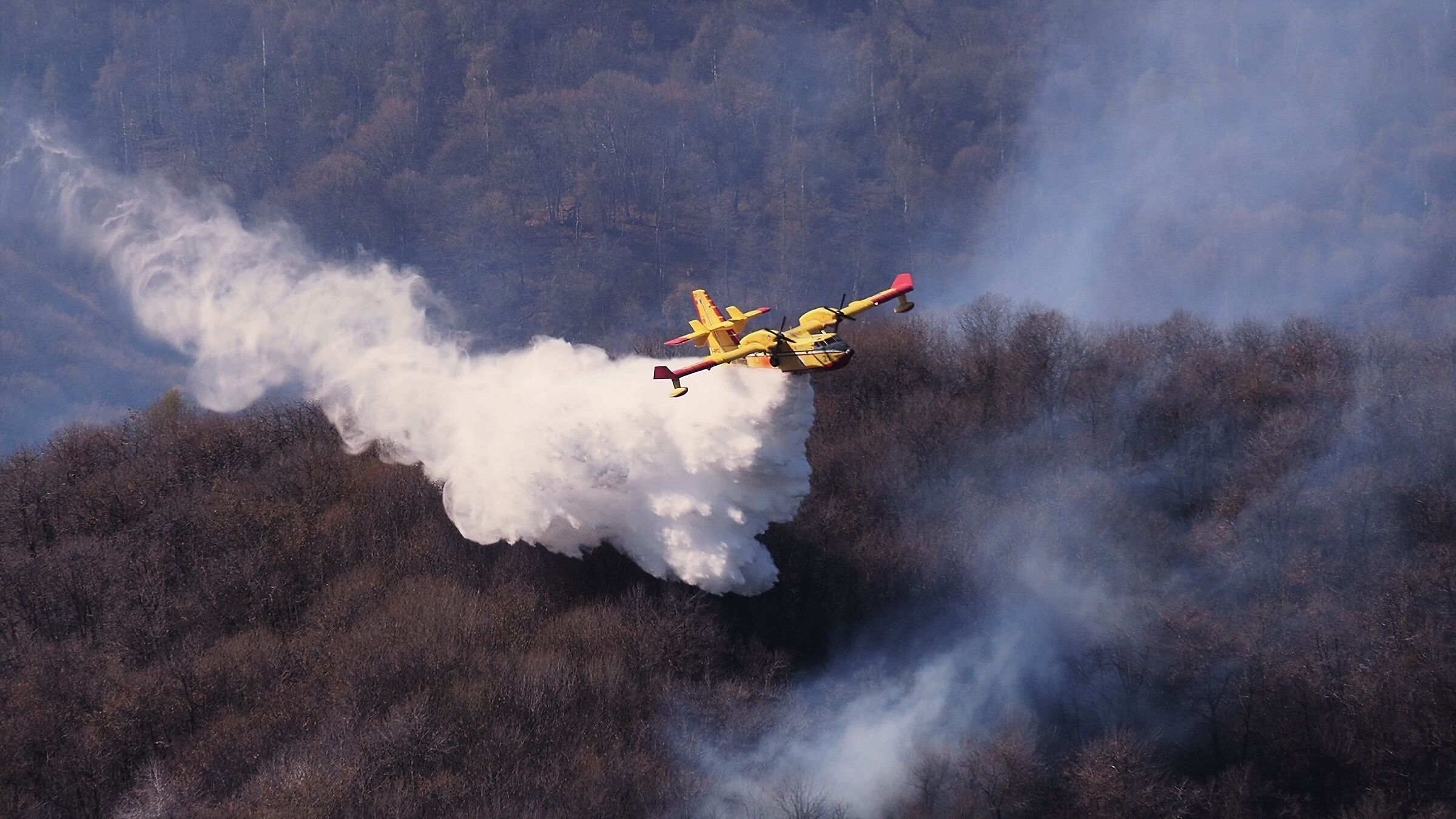 CANADAIR IN ACTION...