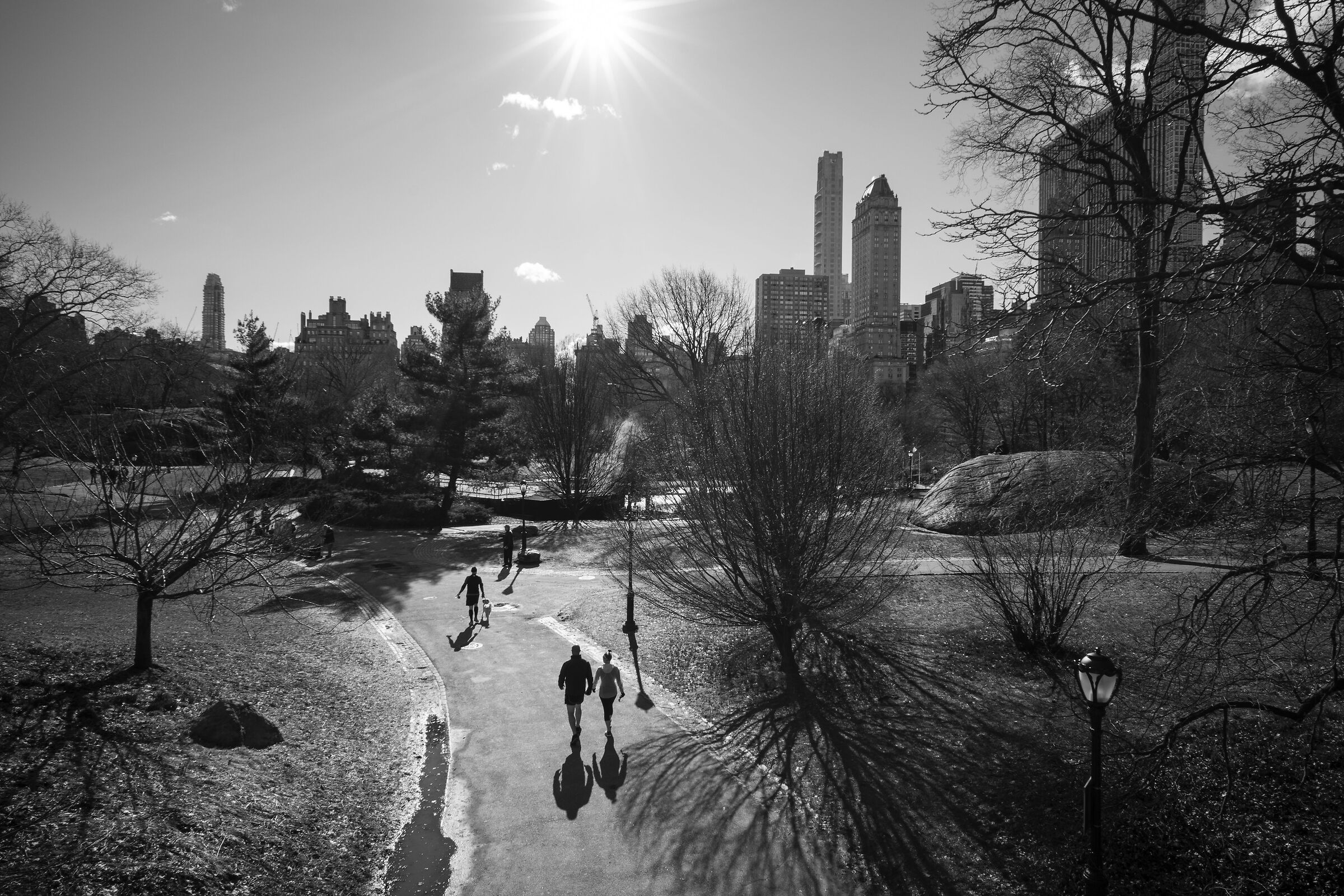 Central Park: A couple
