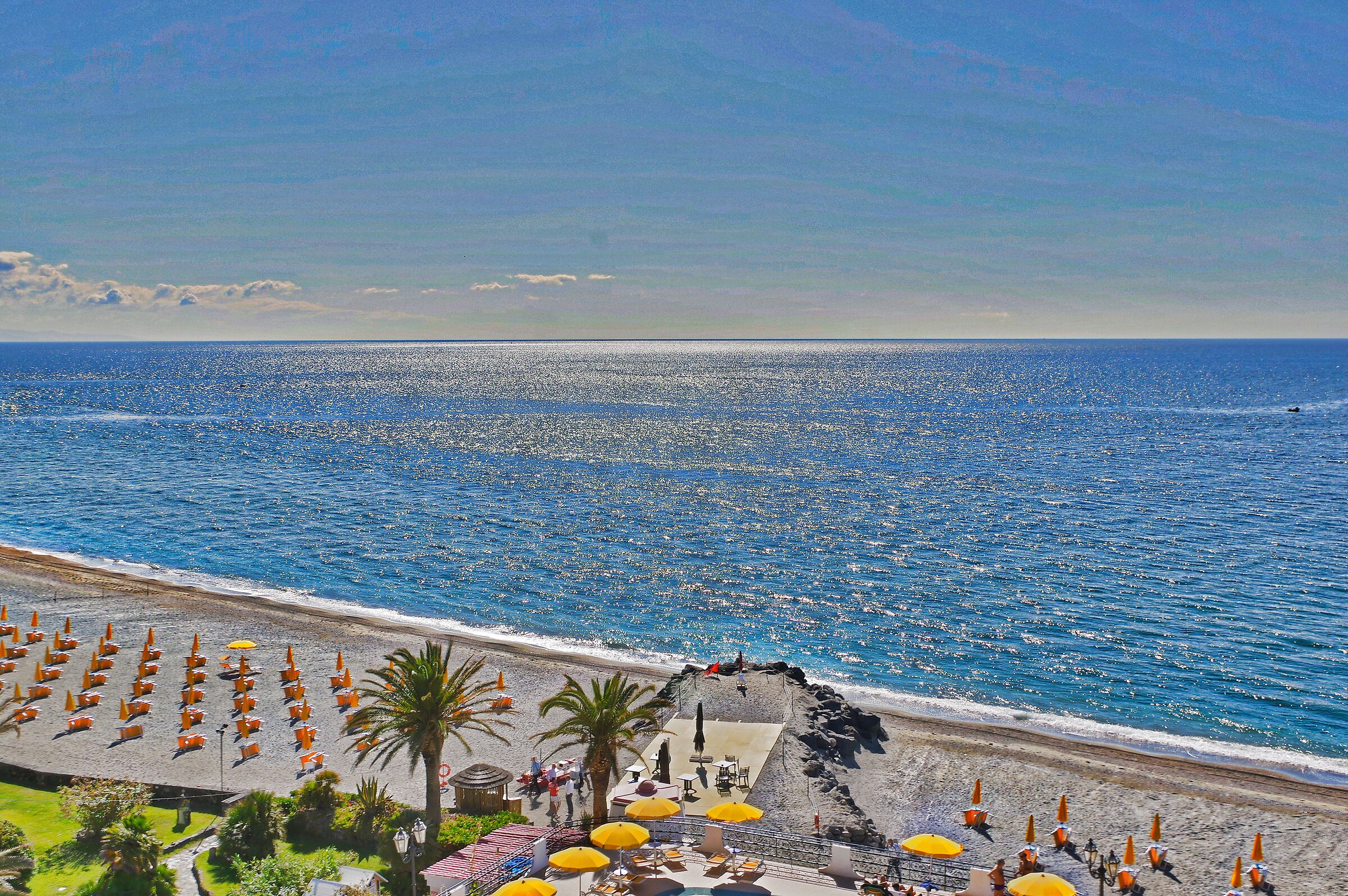 Hot summer in Sicily