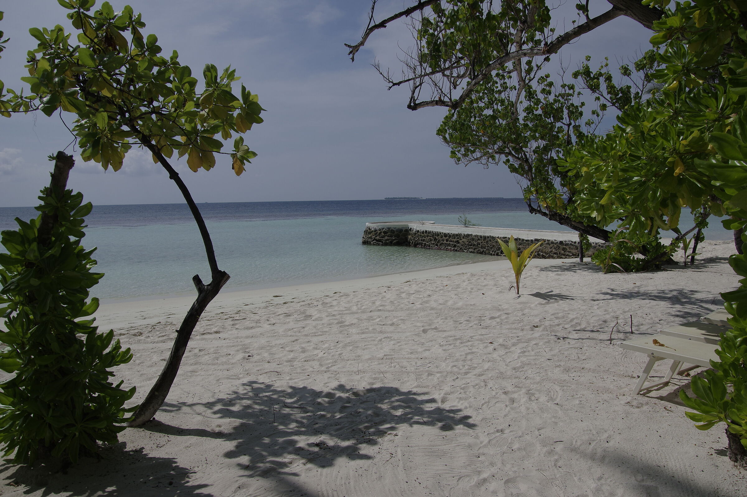 Seafront in the Maldives