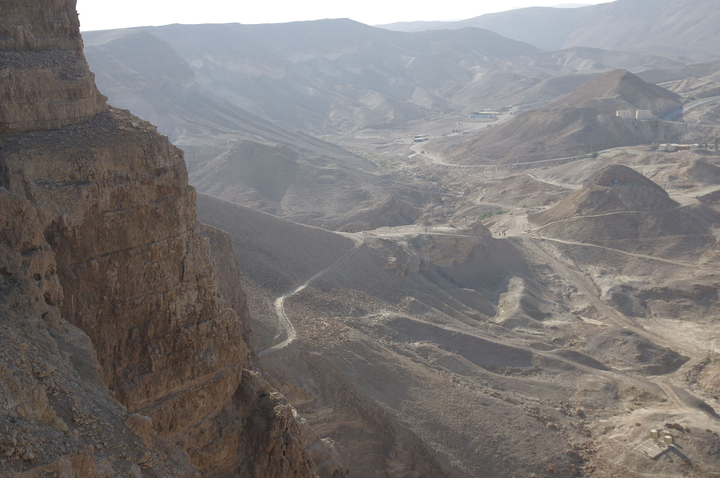Rough roads in Masada