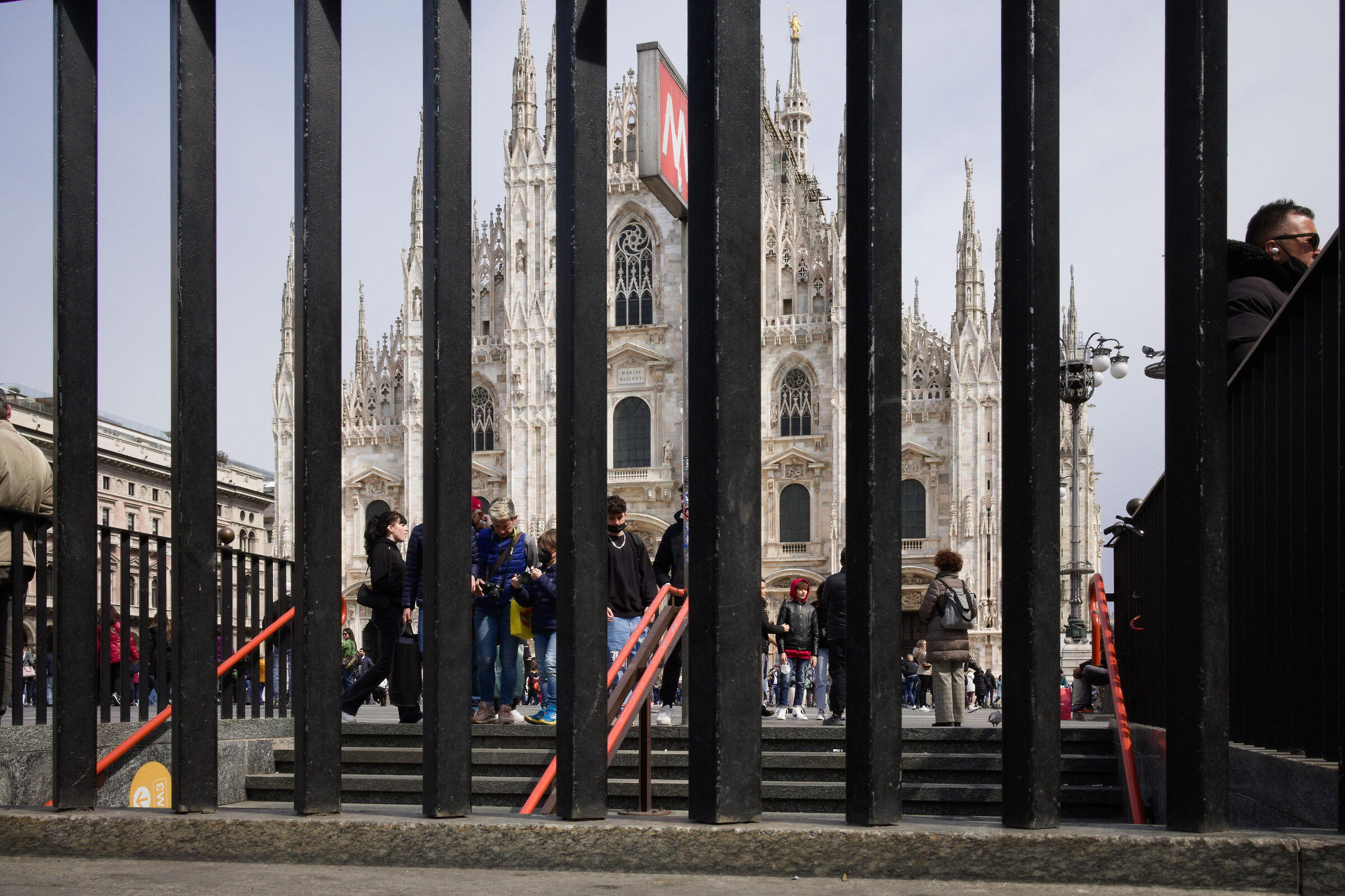 Hint of the Duomo of Milan