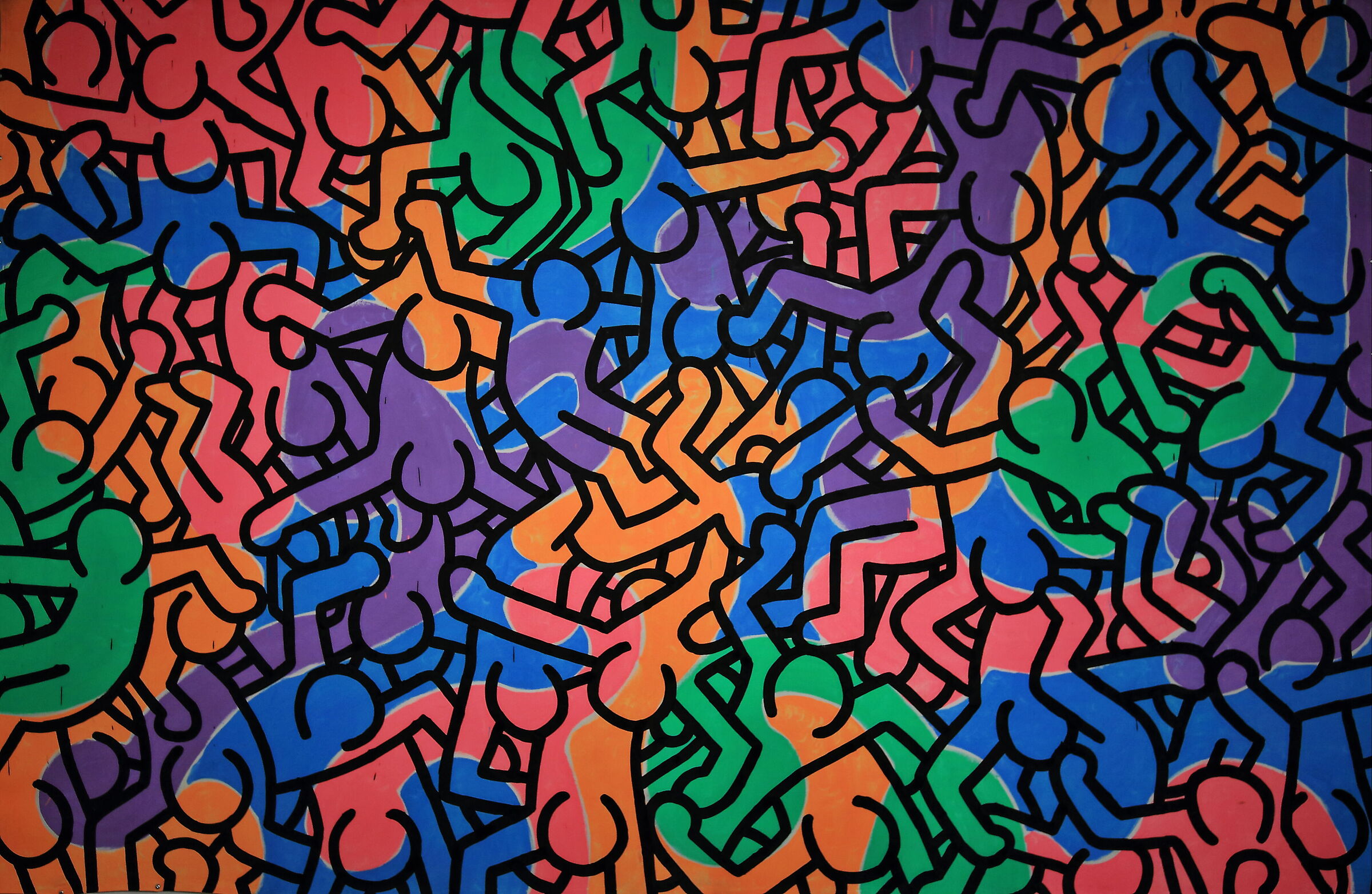 "Untitled 1985" by Keith Haring "
