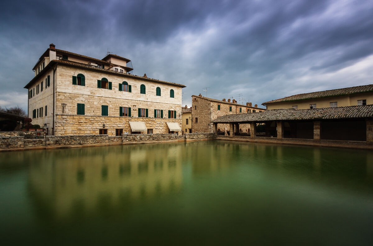 Il cielo e le acque di Bagno Vignoni ...
