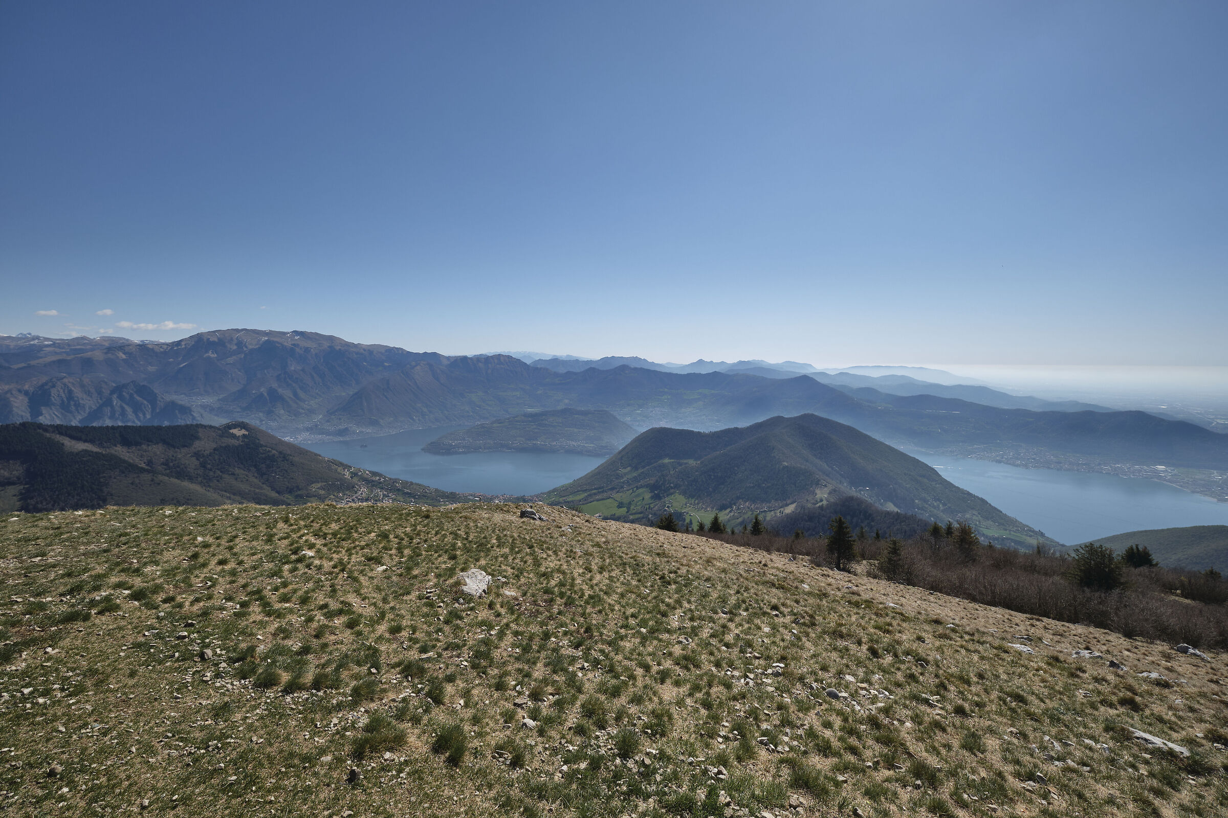 Vista dal Monte Bronzone