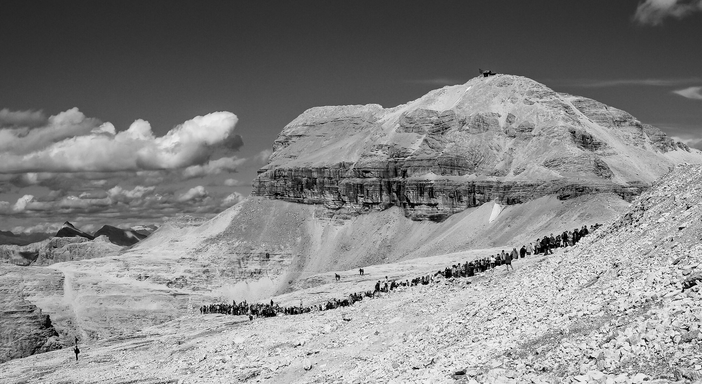La montagna ...assaltata