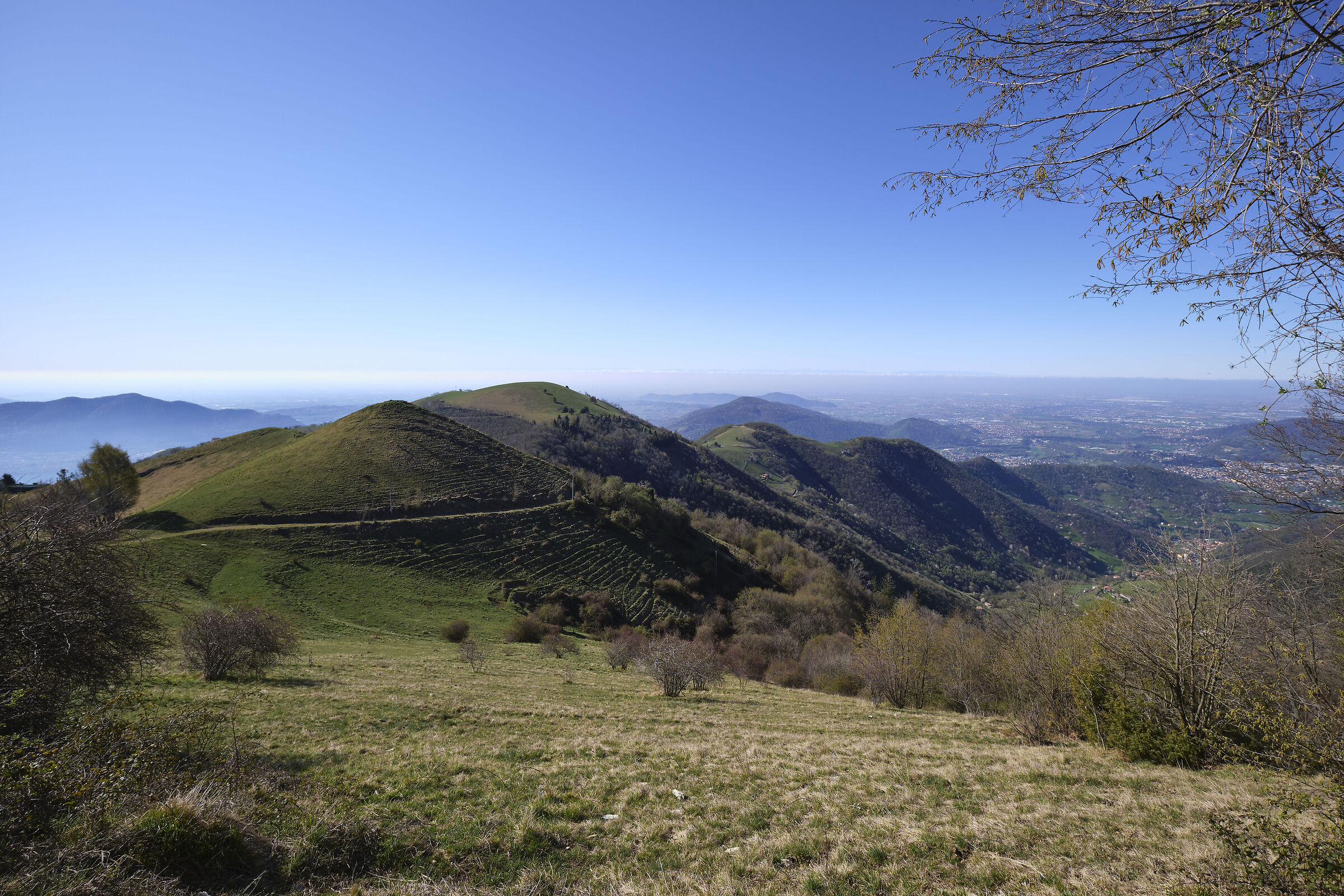 Sulla strada per il Monte Bronzone