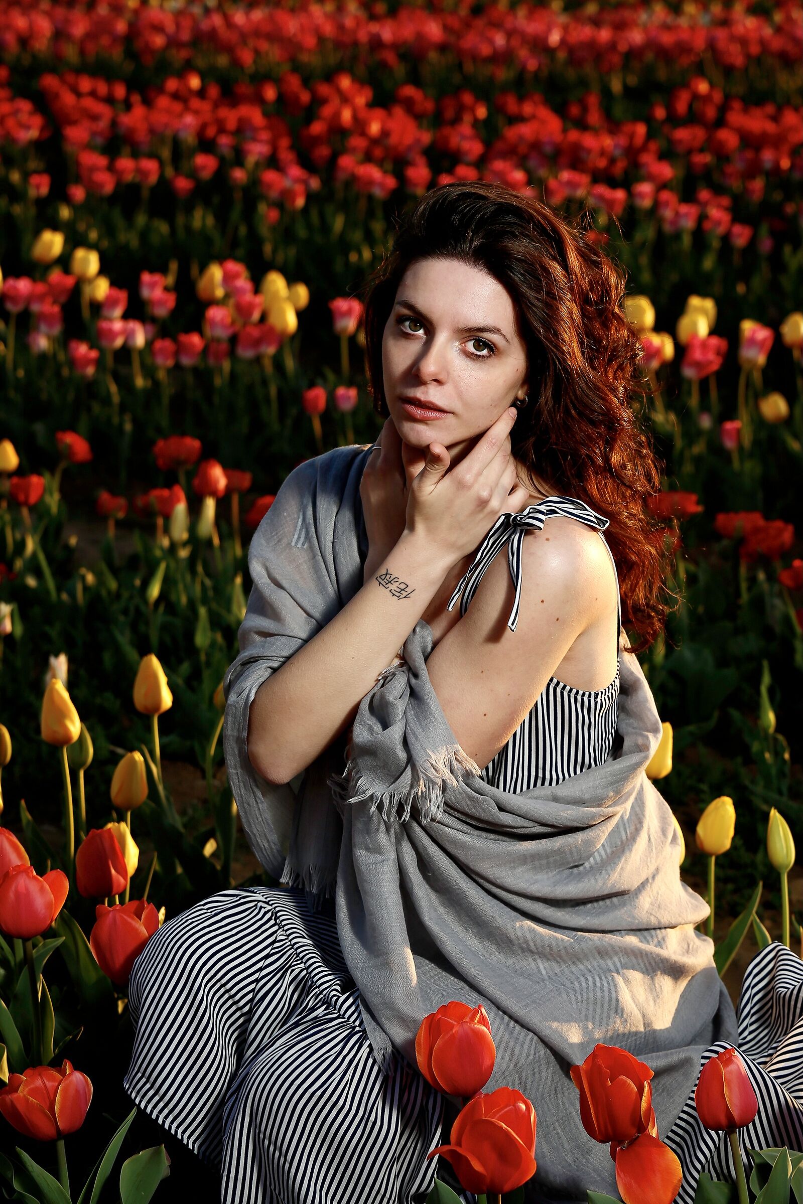 Giorgia e i tulipani