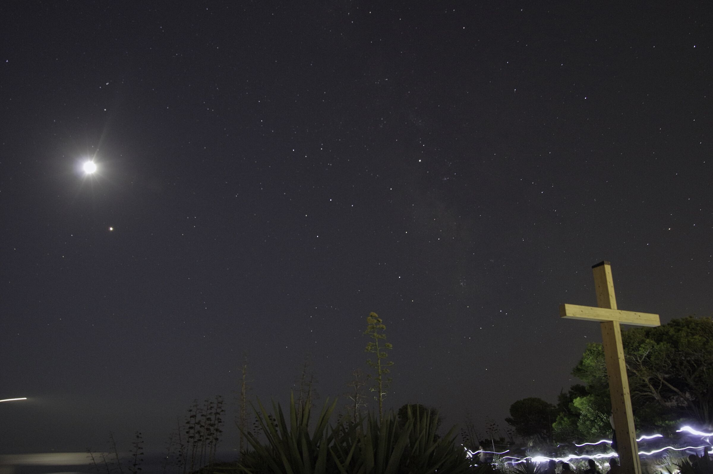 Glimpse of the sky from Sardinia