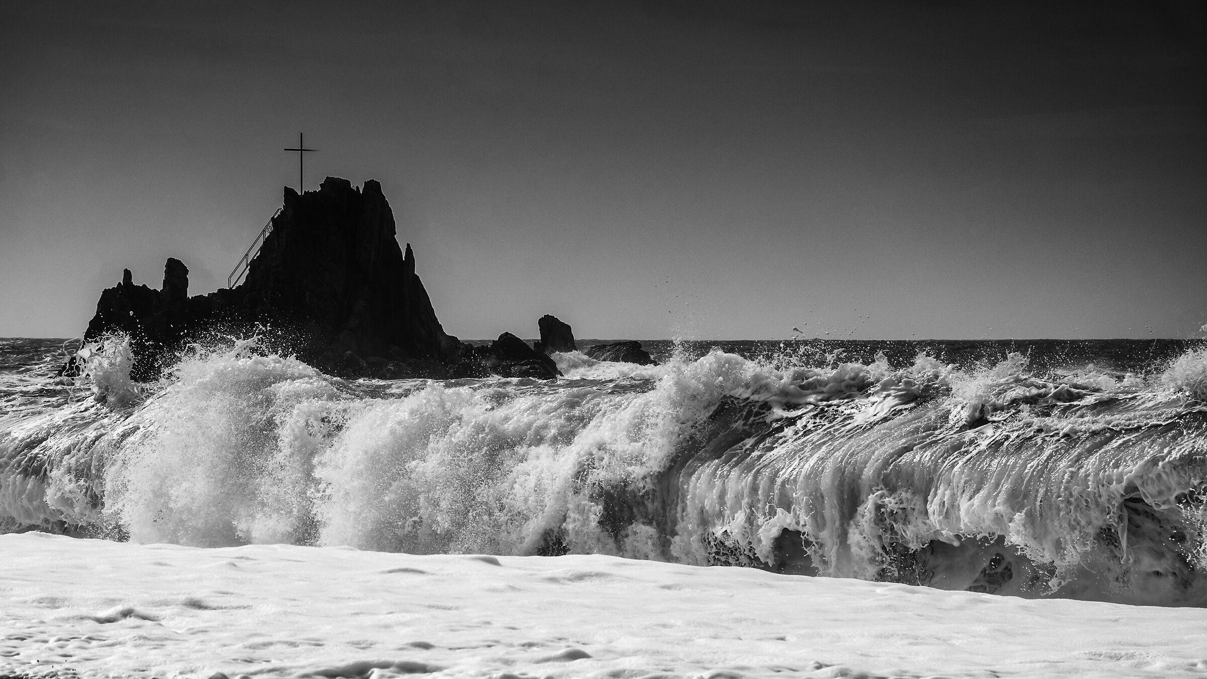 The black and white storm surge