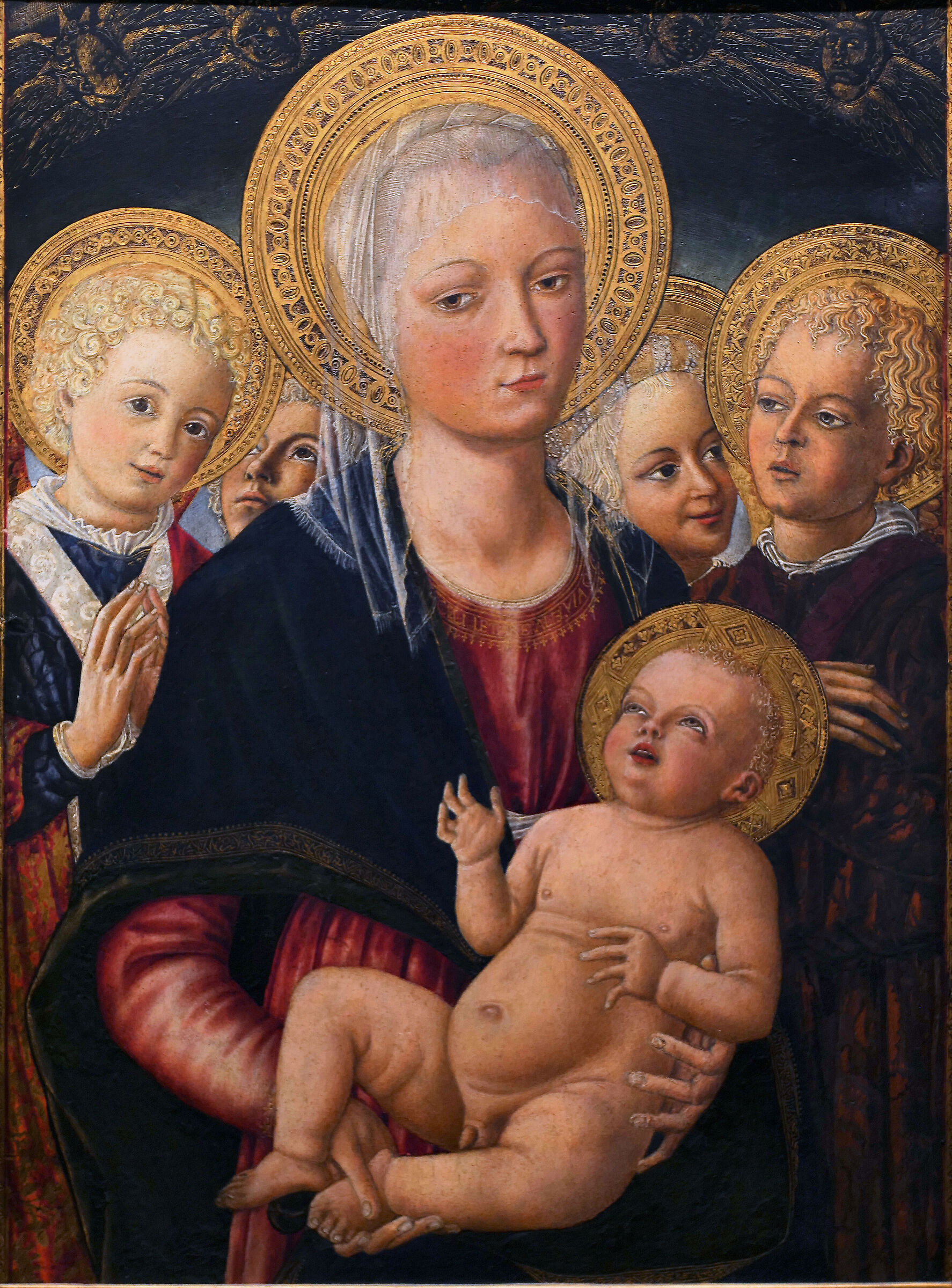Uffizi, Firenze: Madonna con Bambino ed Angeli