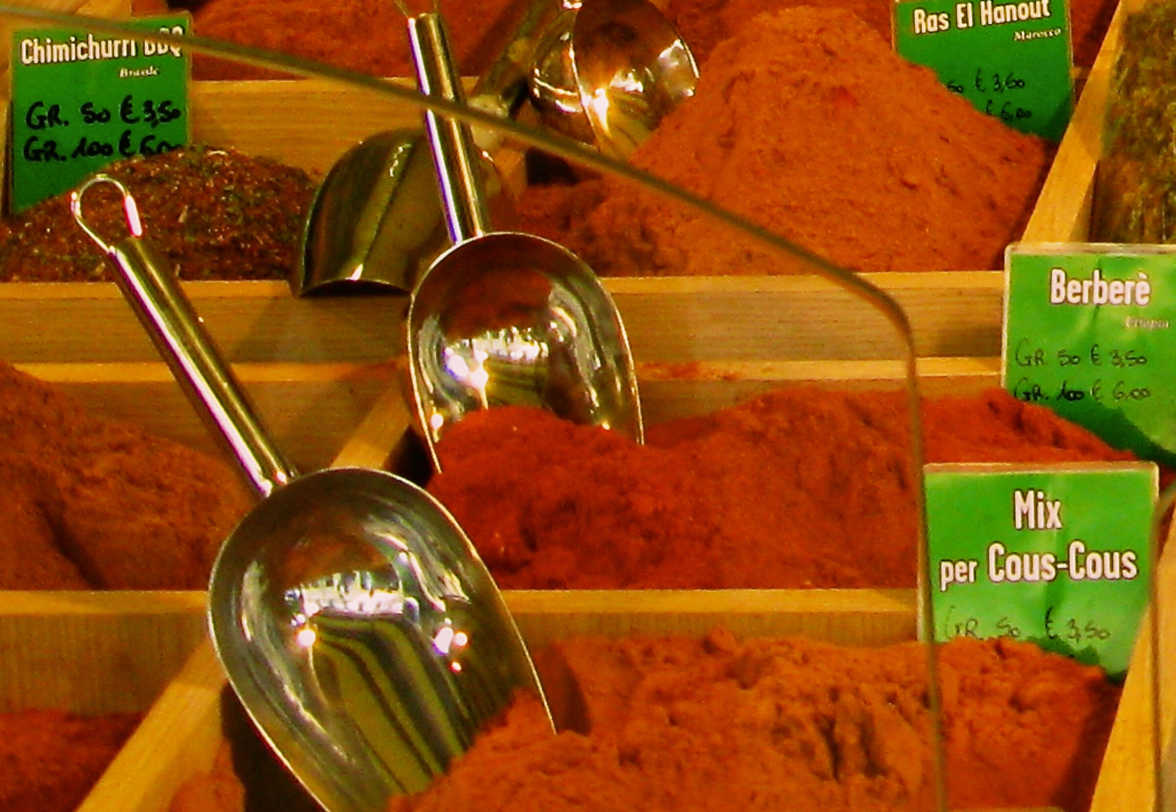 Spices and precious salts