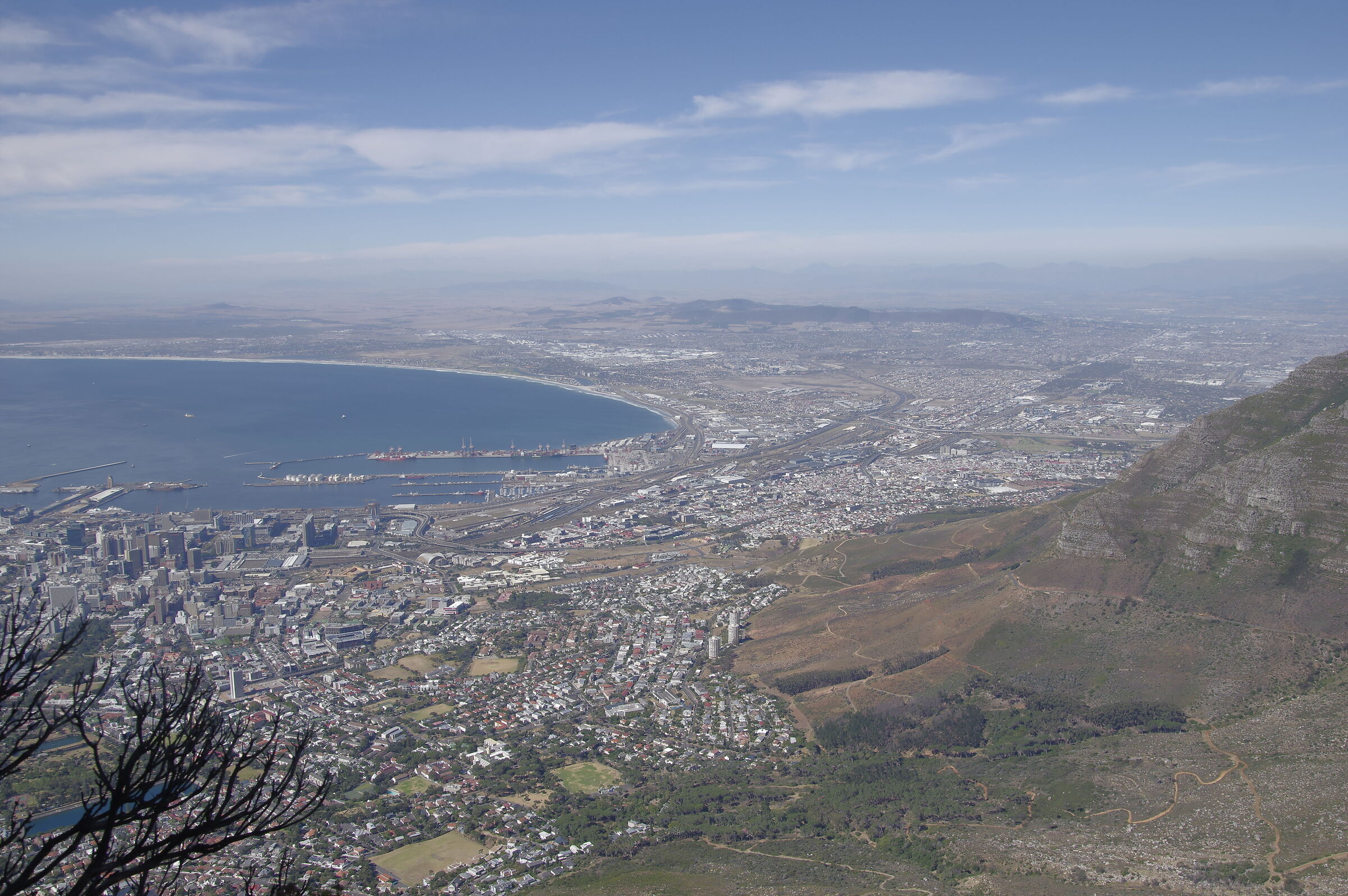 View from Table mountain
